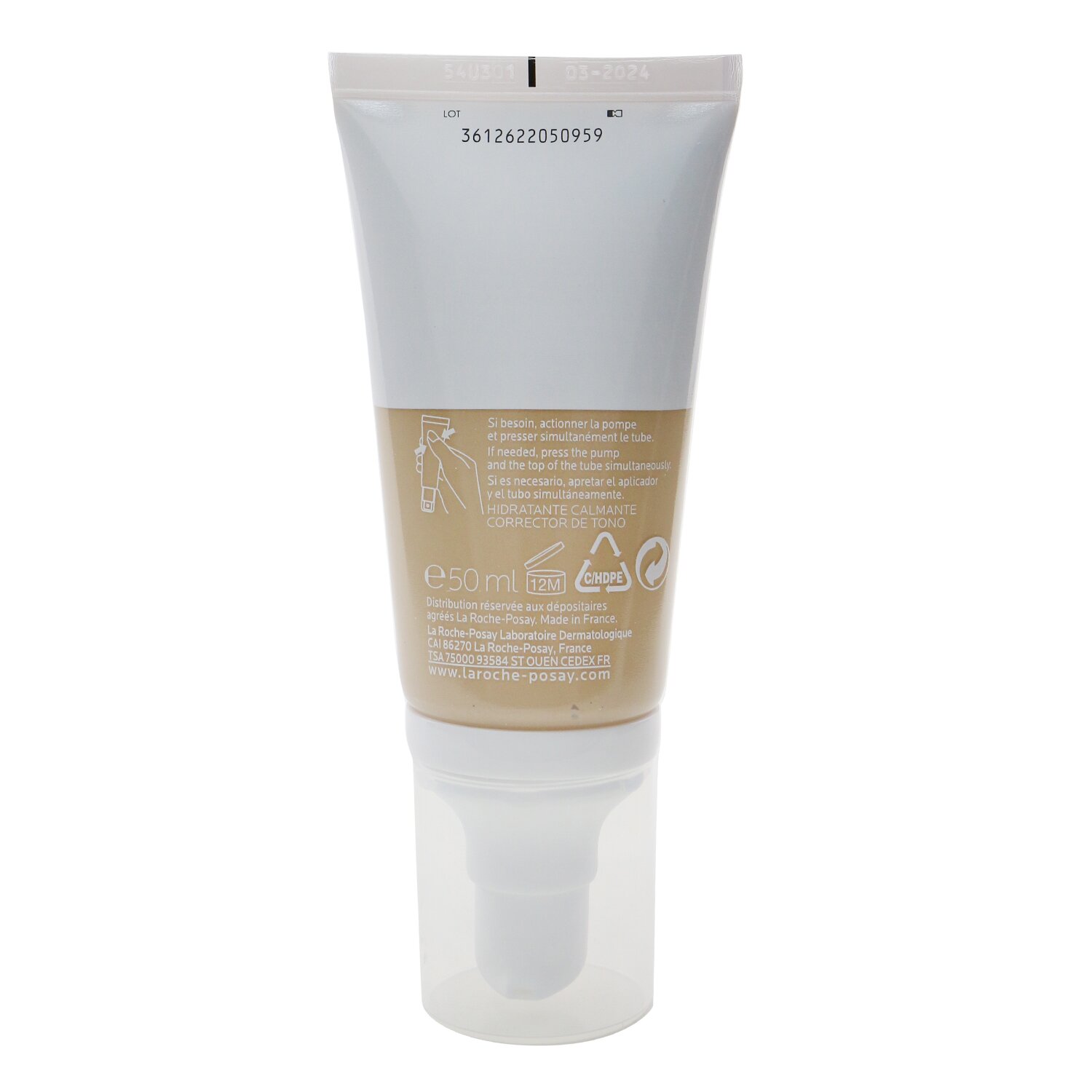 La Roche Posay Toleriane Sensitive Le Teint Creme Soothing Moisturiser - Light 50ml/1.7oz