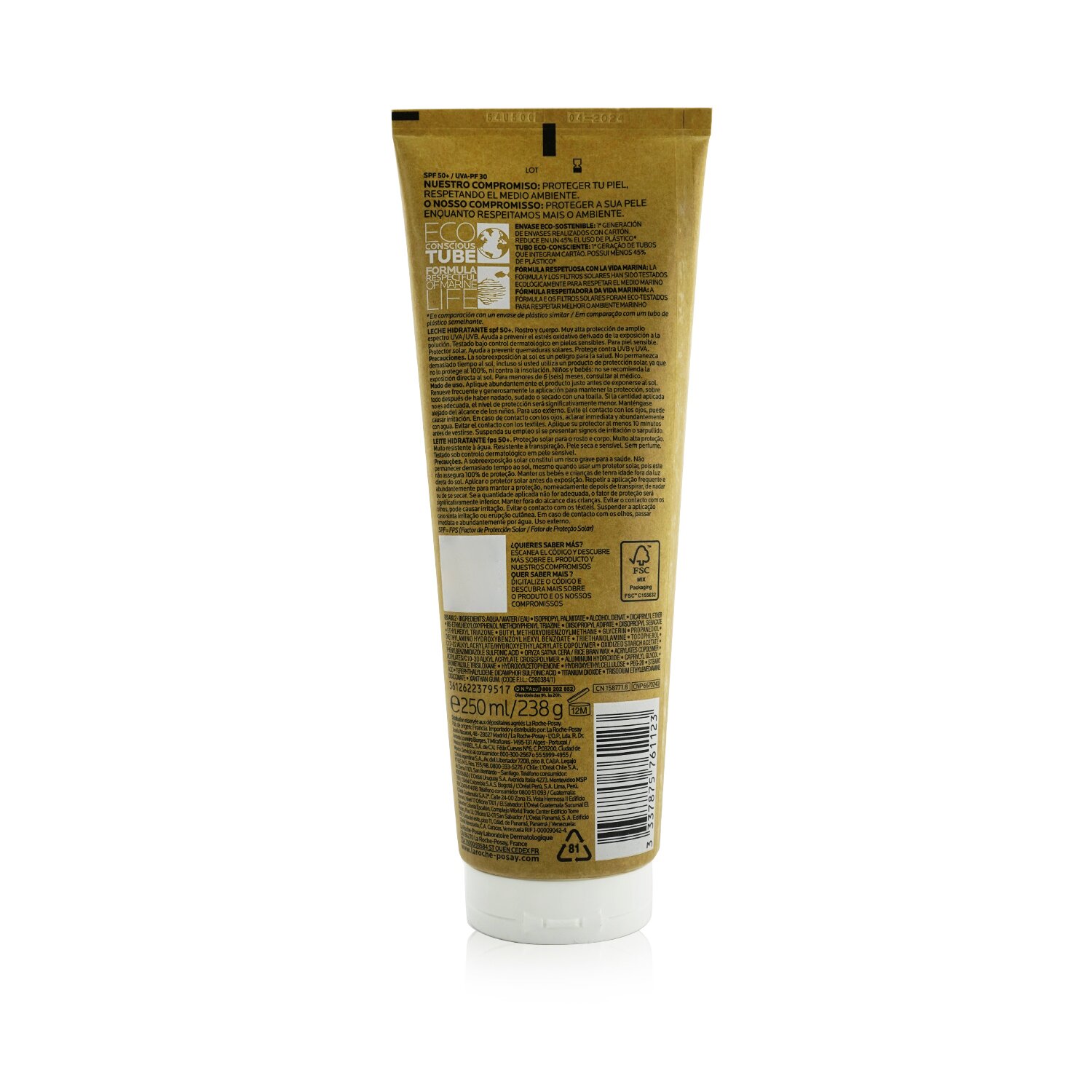 La Roche Posay Anthelios Ultra Resistant High Protection Hydrating Lotion SPF50+ 250ml/8.3oz