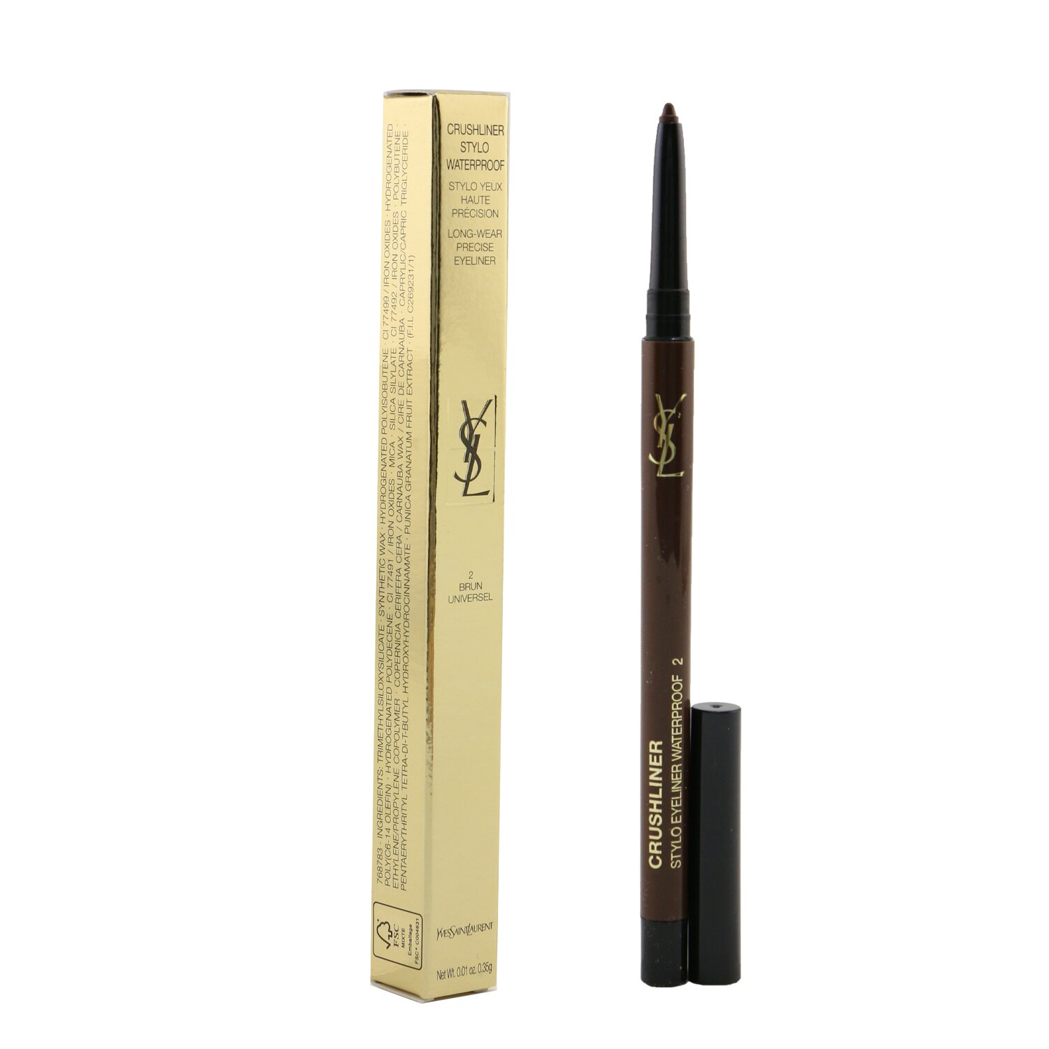 Yves Saint Laurent Crushliner Stylo Waterproof Eyeliner 0.35g/0.01oz