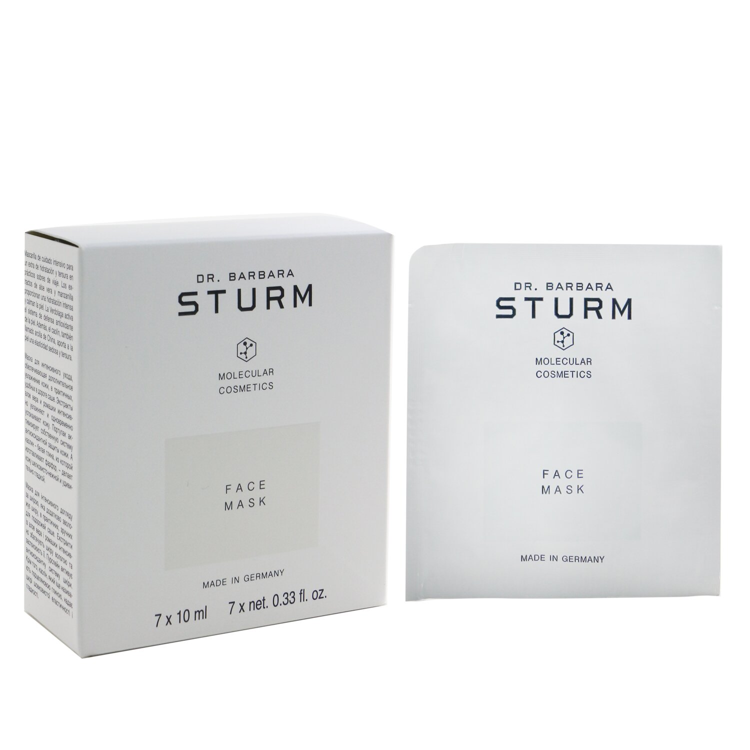 Dr. Barbara Sturm Face Mask Sachet Box 7x10ml/0.33oz