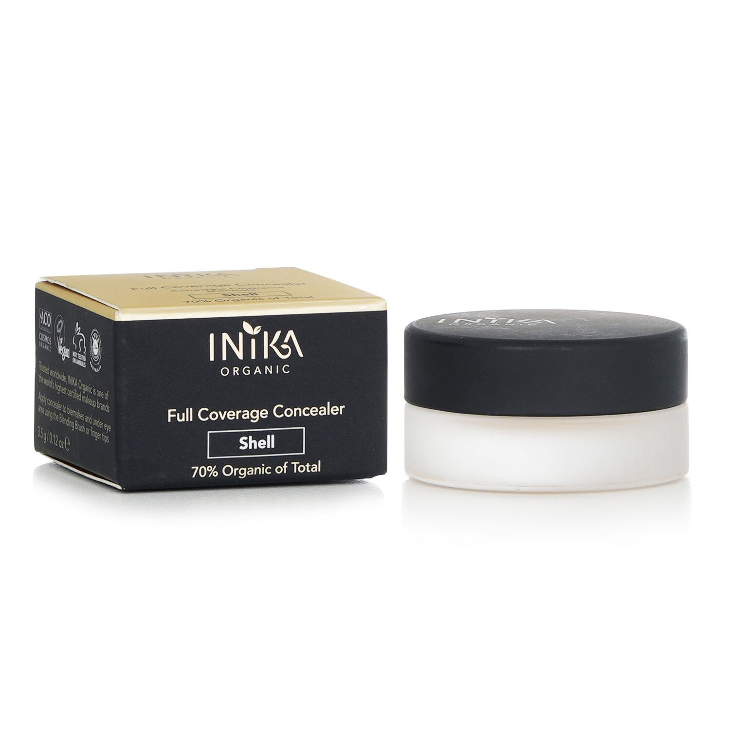 INIKA Organic Corrector Cobertura Completa 3.5g/0.12oz
