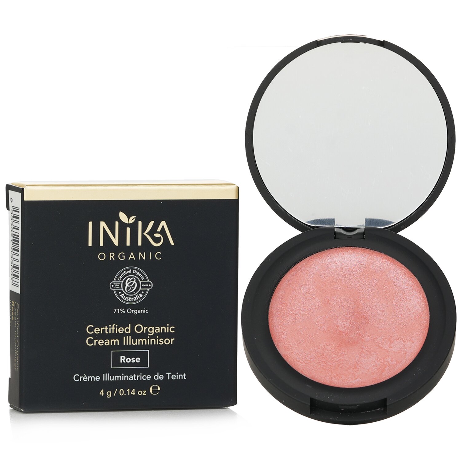 INIKA Organic Certified Organic Cream Illuminisor 4g/0.14oz