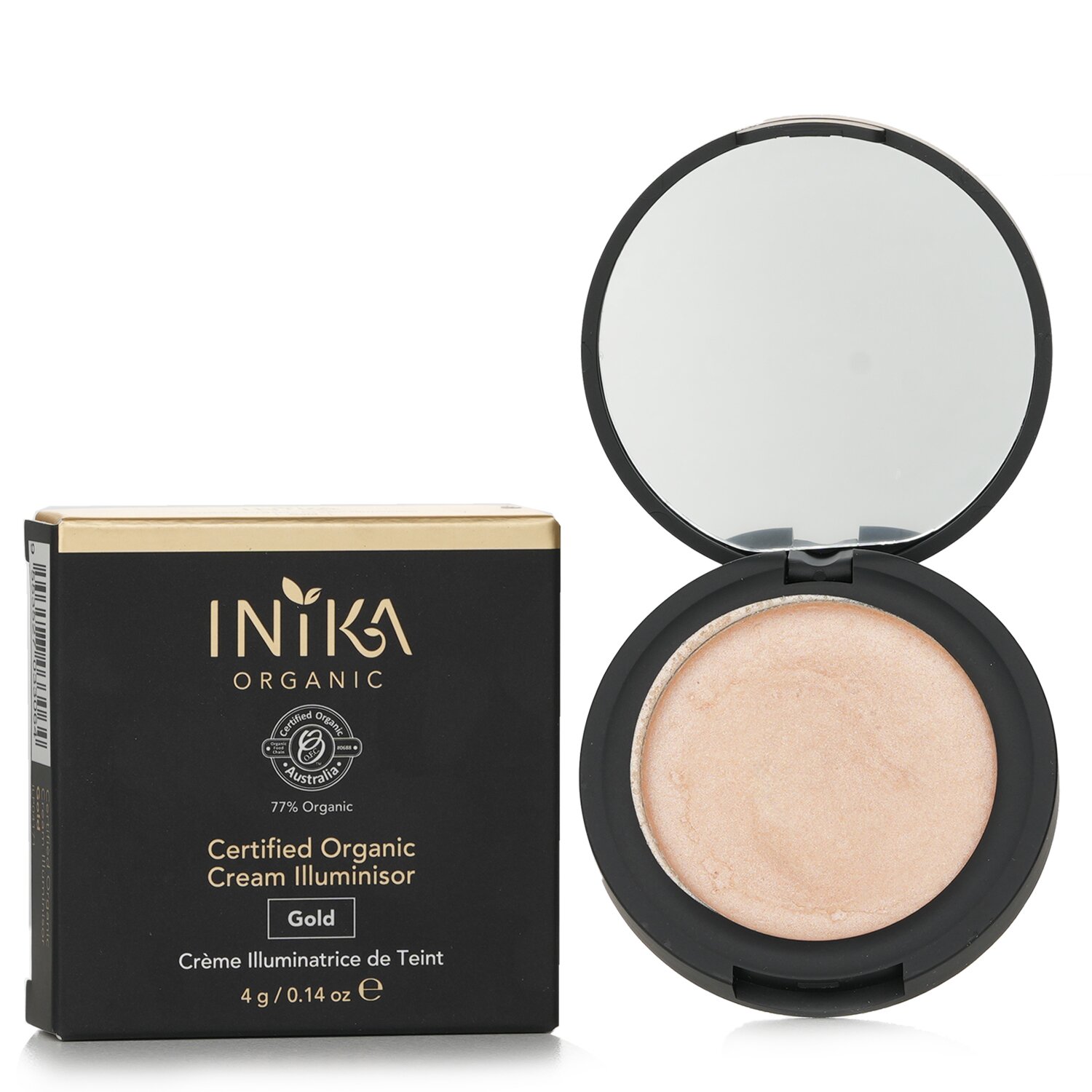 INIKA Organic Certified Organic Cream Illuminisor 4g/0.17oz