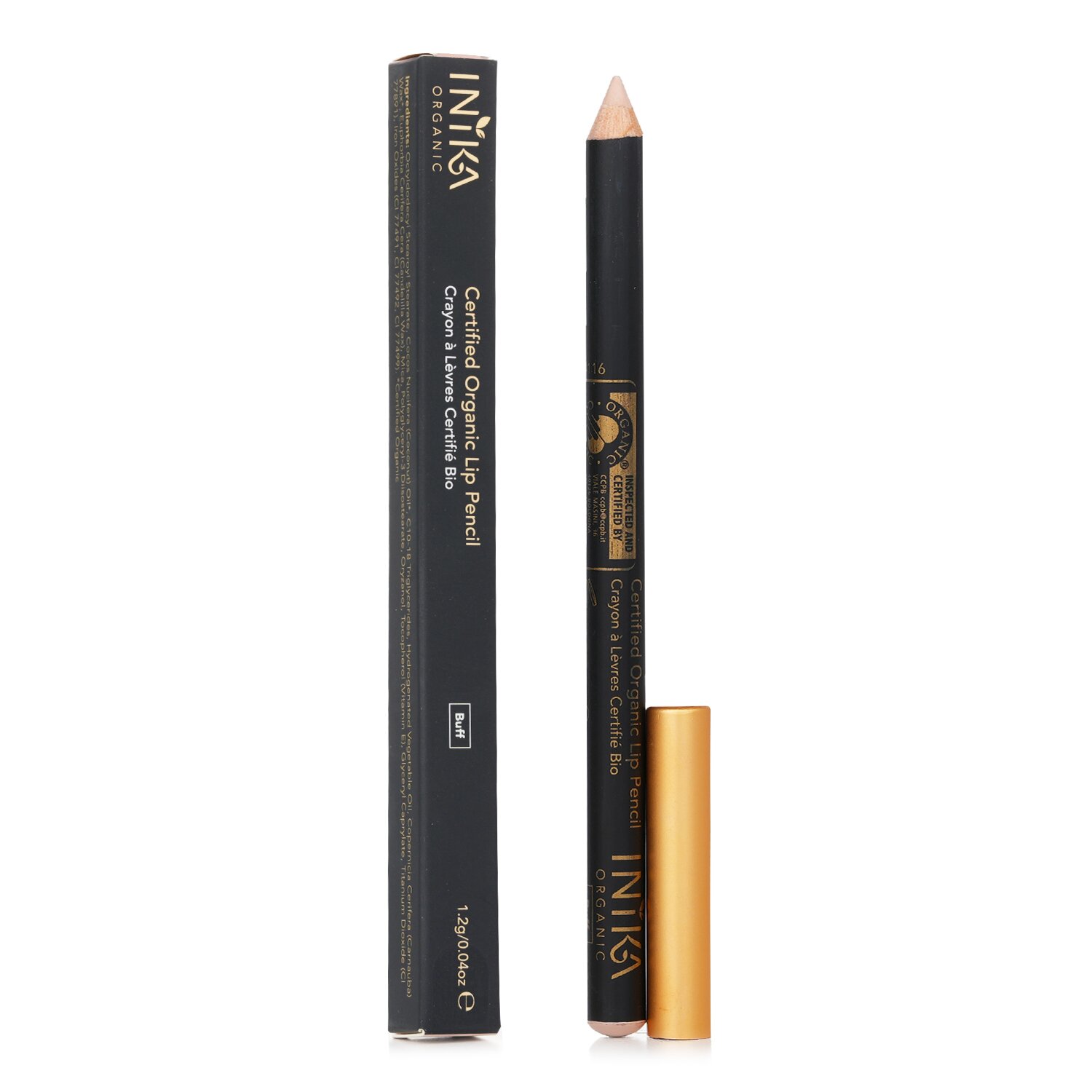 INIKA Organic Certified Organic Lip Pencil 1.2g/0.04oz