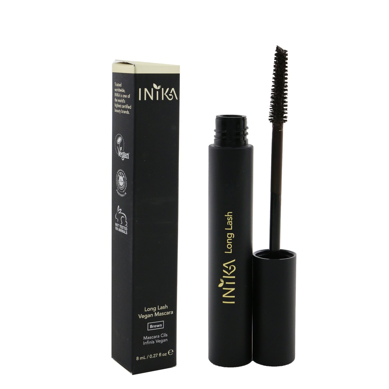 INIKA Organic Long Lash Vegan Mascara 8ml/0.27oz