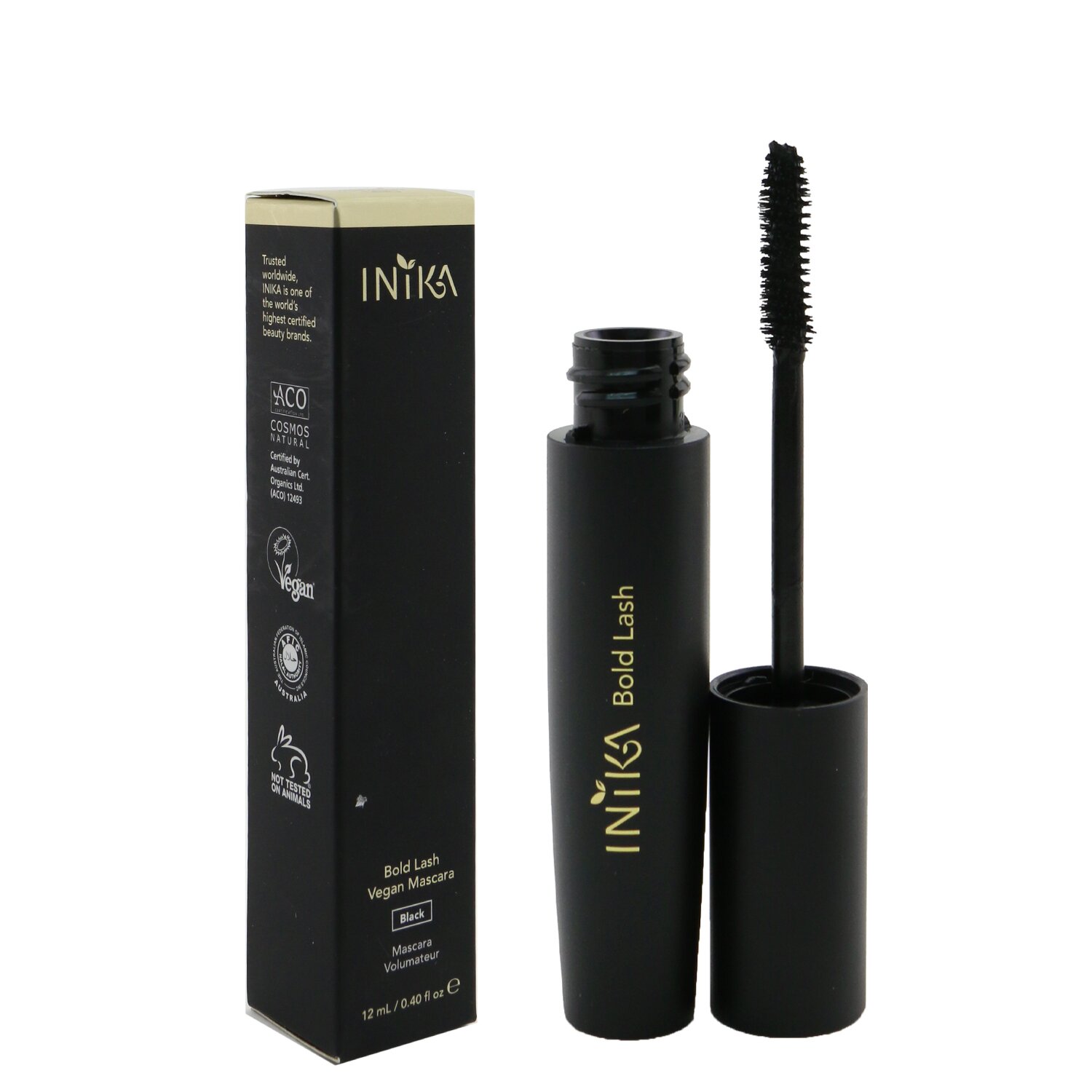 INIKA Organic Bold Lash Vegan Mascara 12ml/0.4oz