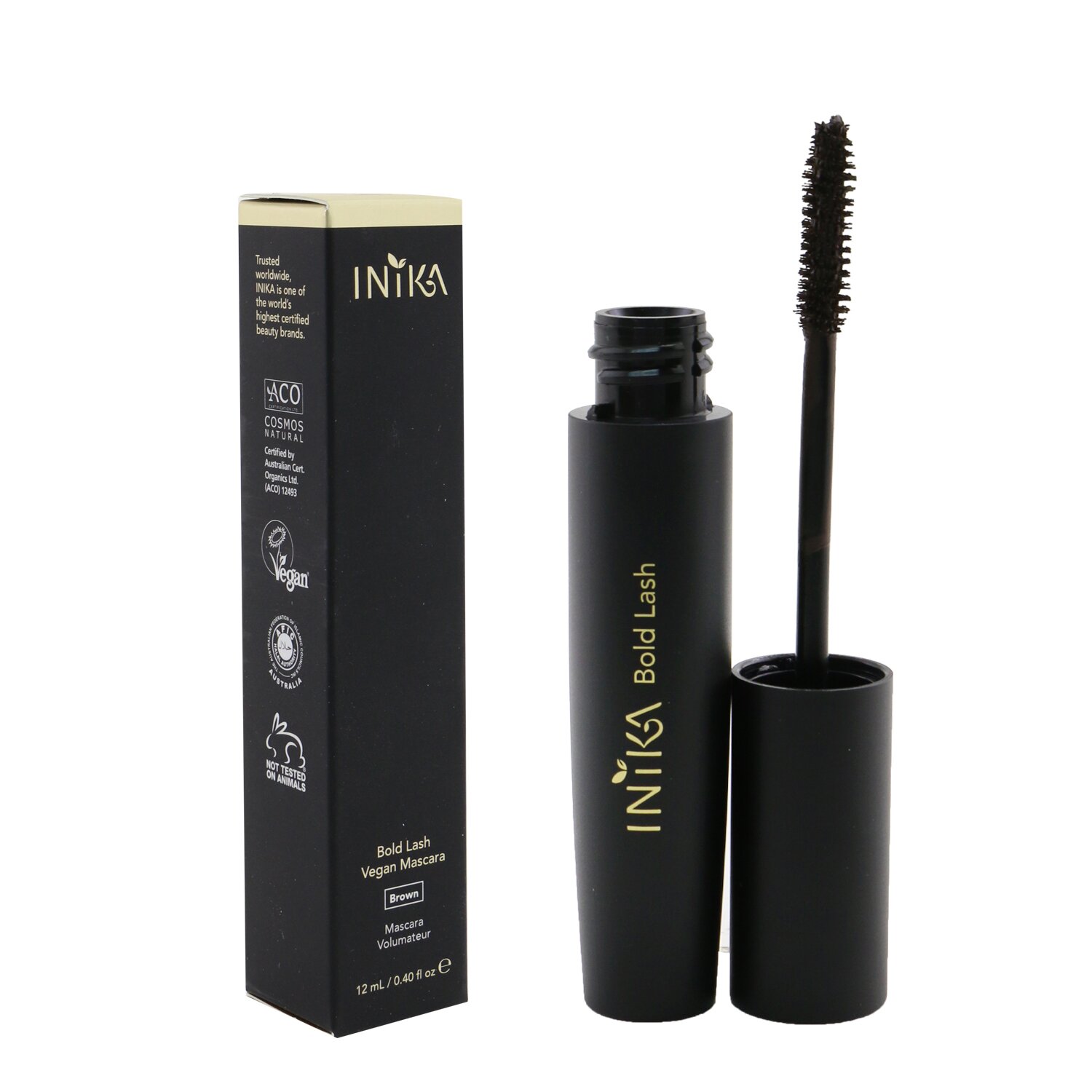 INIKA Organic Bold Lash Vegan Mascara 12ml/0.4oz