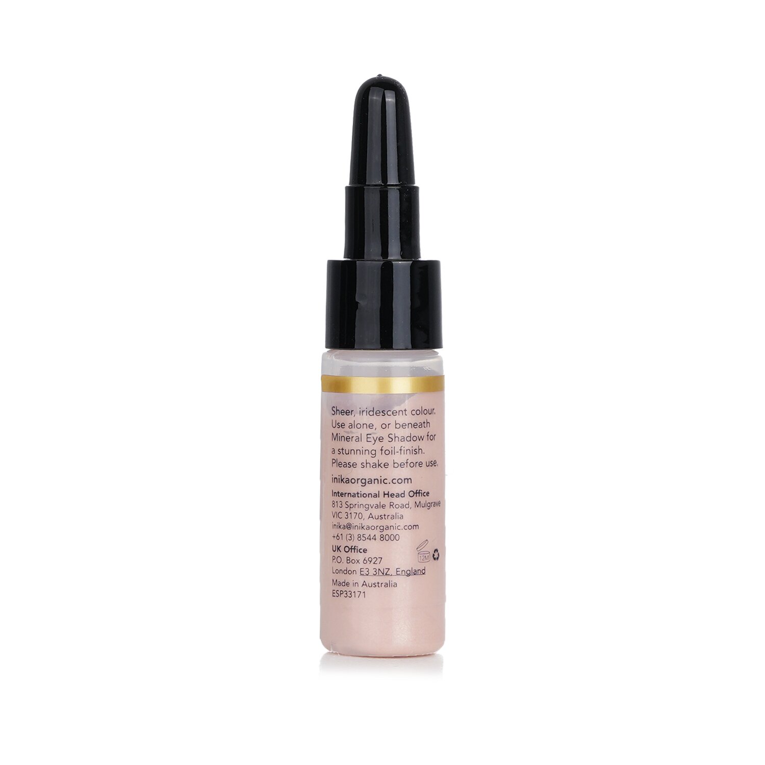 INIKA Organic Certified Organic Cream Eye Shadow 7ml/0.24oz