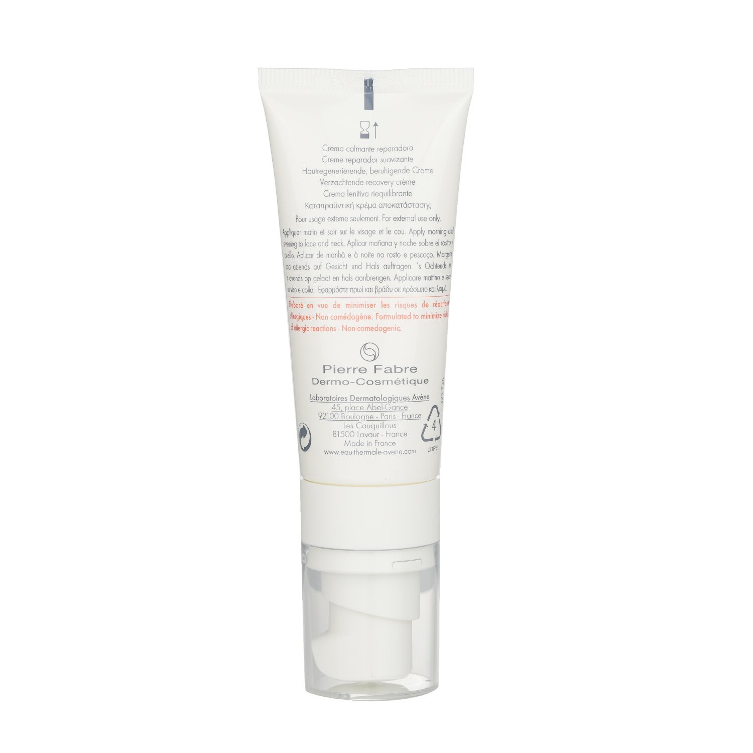 Avene Tolerance CONTROL Soothing Skin Recovery Cream - For Reactive Skin 40ml/1.3oz