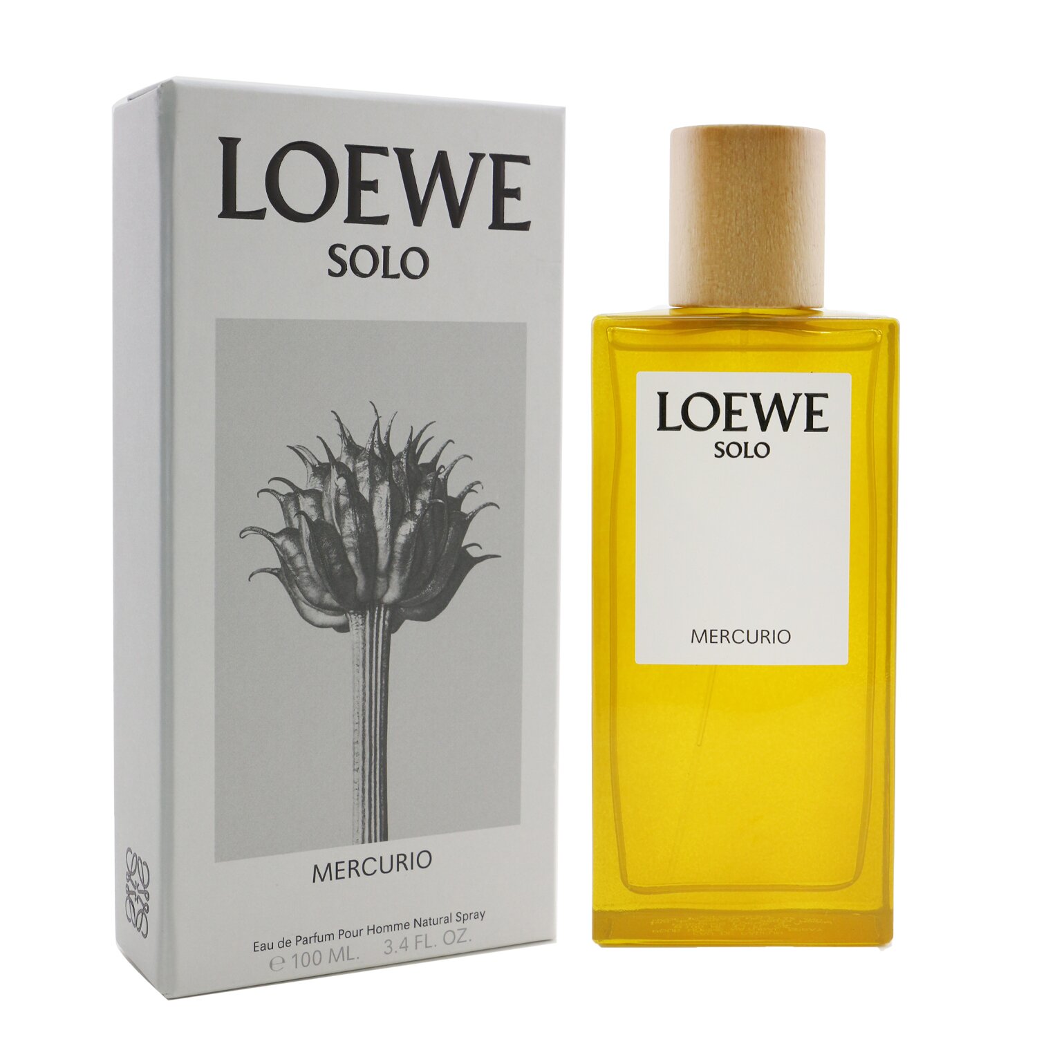 Loewe Solo Mercurio Eau De Parfum Spray 100ml/3.4oz