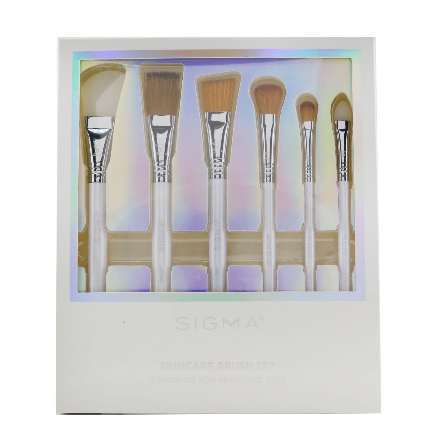 Sigma Beauty Skincare Brush Set (6x Brush) 6pcs