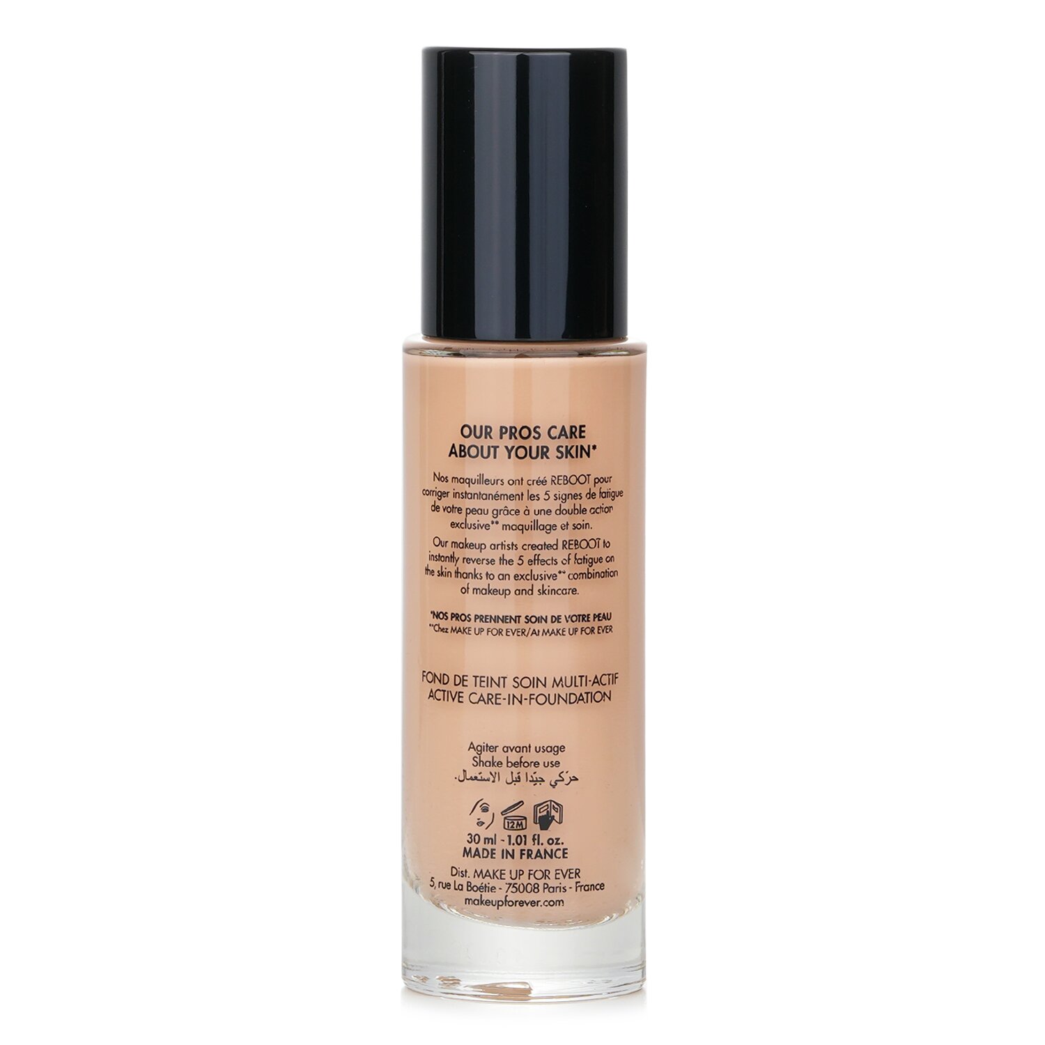 Make Up For Ever Reboot Active Care In Foundation 30ml/1.01oz