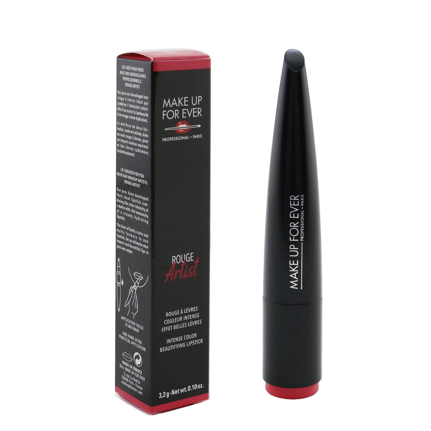 Make Up For Ever Rouge Artist Intense Color Beautifying Lipstick 3.2g/0.1oz
