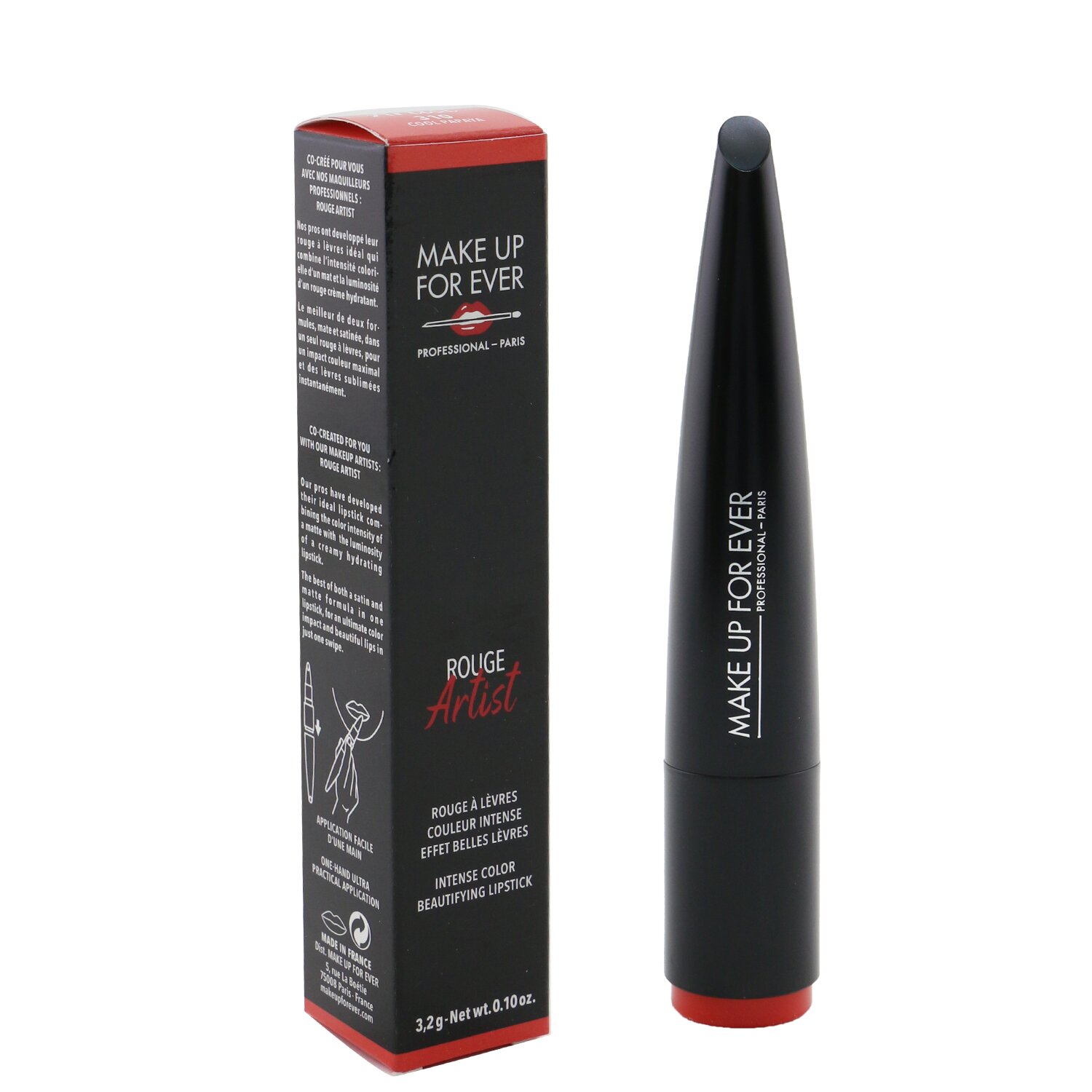 Make Up For Ever Rouge Artist Intense Color Pintalabios Embellecedor 3.2g/0.1oz