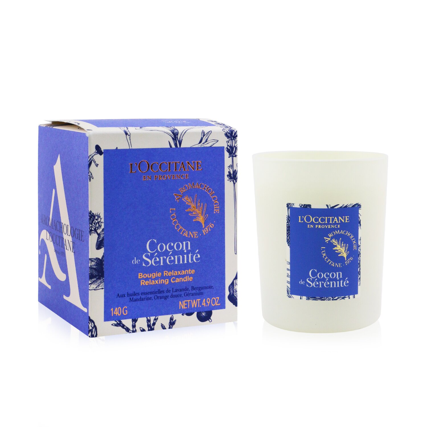 L'Occitane Свеча - Cocon De Serenite 140g/4.9oz
