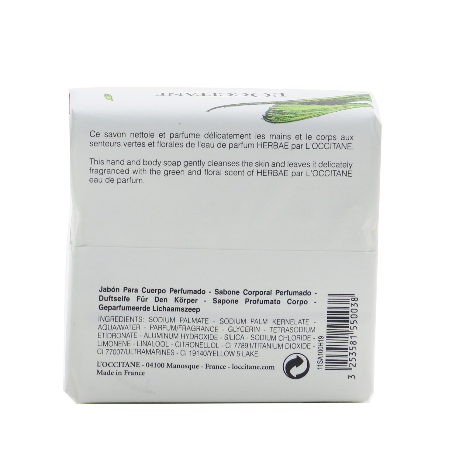 L'Occitane Herbae Perfumed Soap 100g/3.5oz