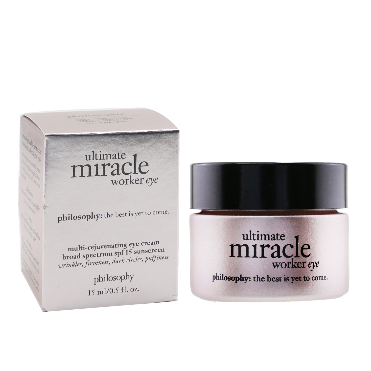 Philosophy Ultimate Miracle Worker Eye SPF 15 (Exp. Date: 04/2022) 15ml/0.5oz
