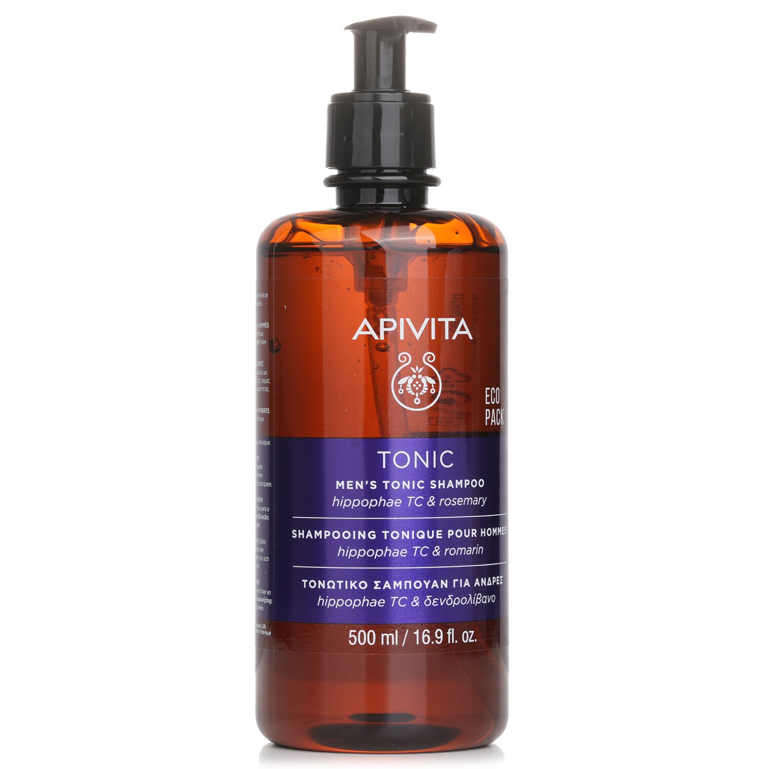Apivita Men's Tonic Shampoo with Hippophae TC & Rosemary (For Thinning Hair) 500ml/16.9oz