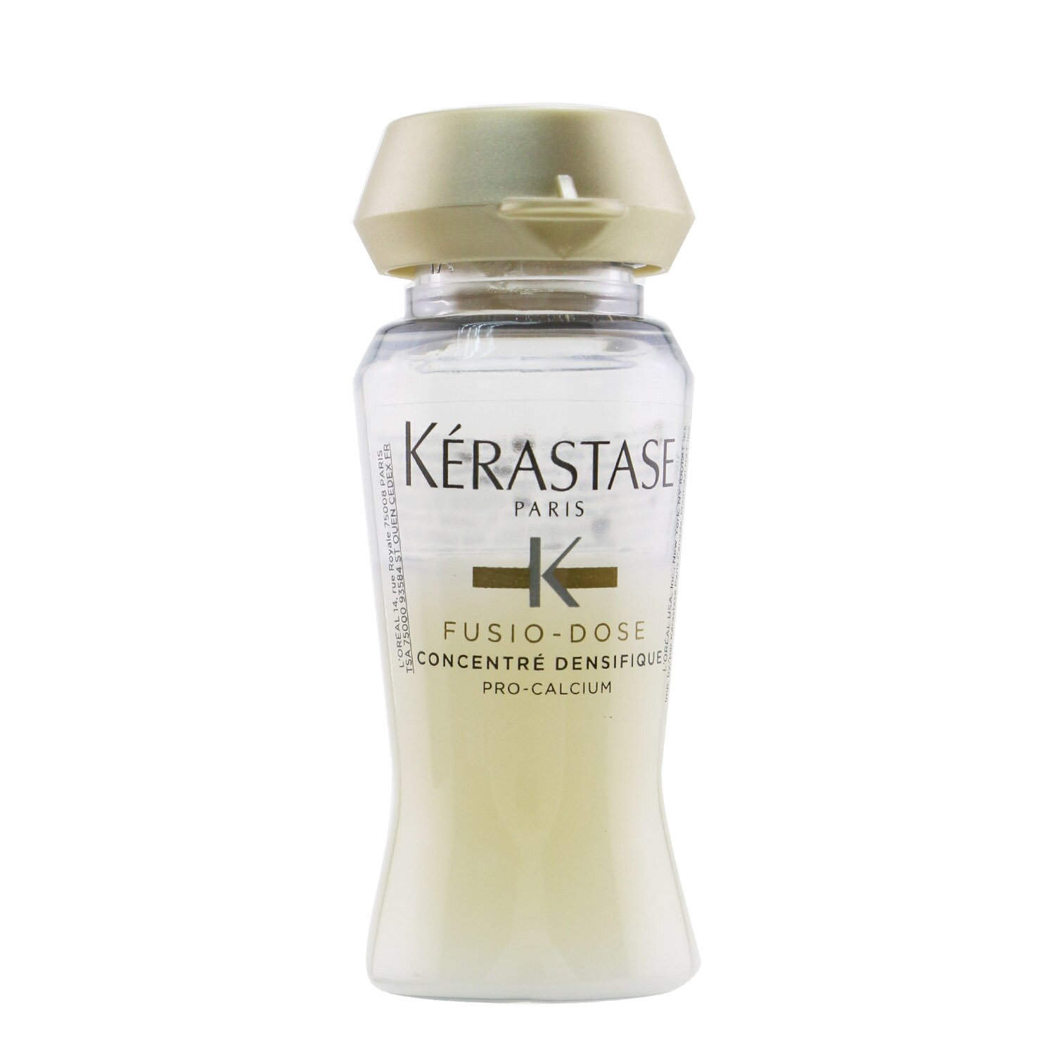 Kerastase مكثف ومكبر للشعر Fusio-Dose Concentre Densifique (للشعر الرقيق والرفيع) (علبة متضررة قليلاً) 10x12ml/0.4oz