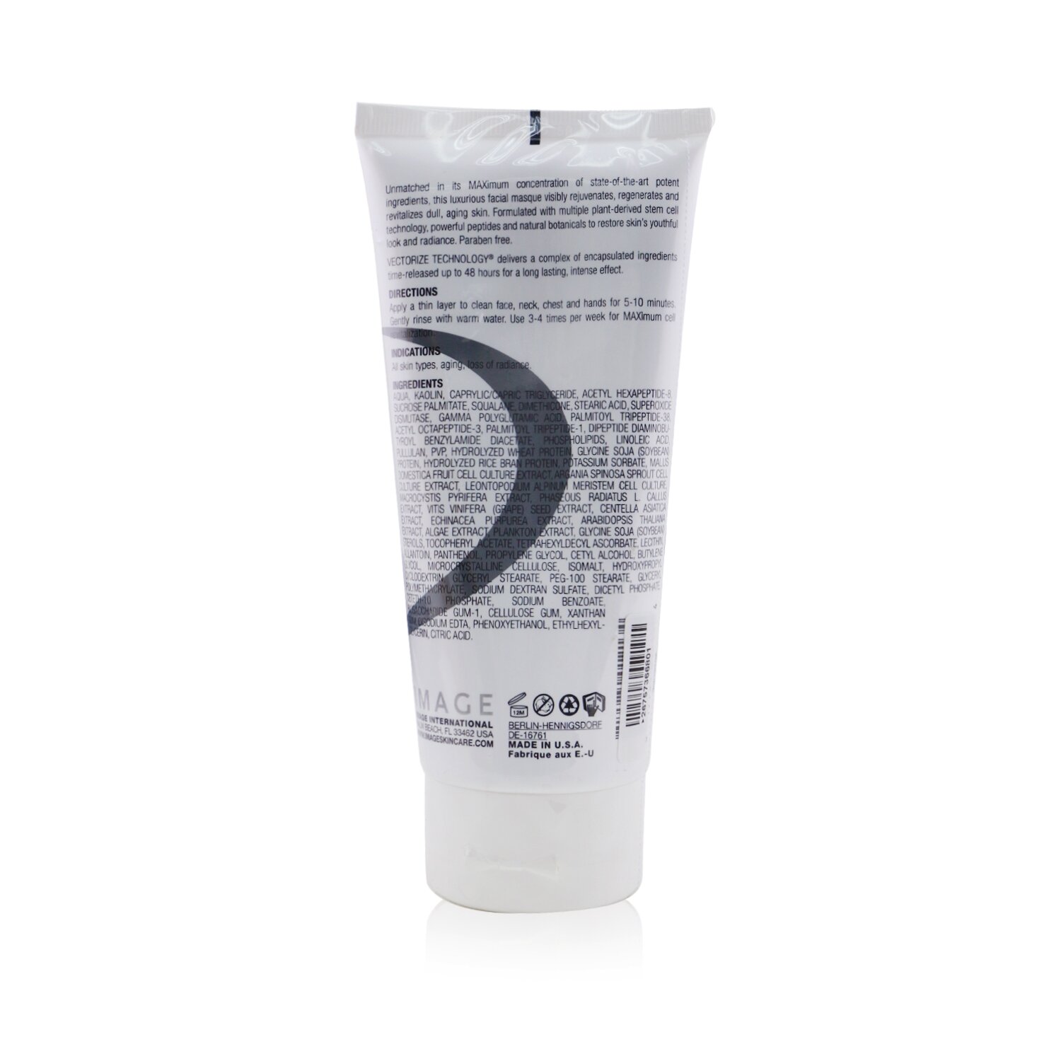 이미지 스킨케어 Image 더 맥스 스템 셀 마스크 (유통기한: 01/2022) 177ml/6oz