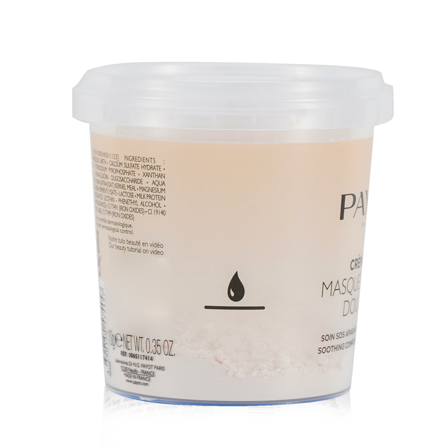 Payot Creme N°2 Masque Peel Off Douceur Soothing Comforting Rescue Mask 10g/0.35oz