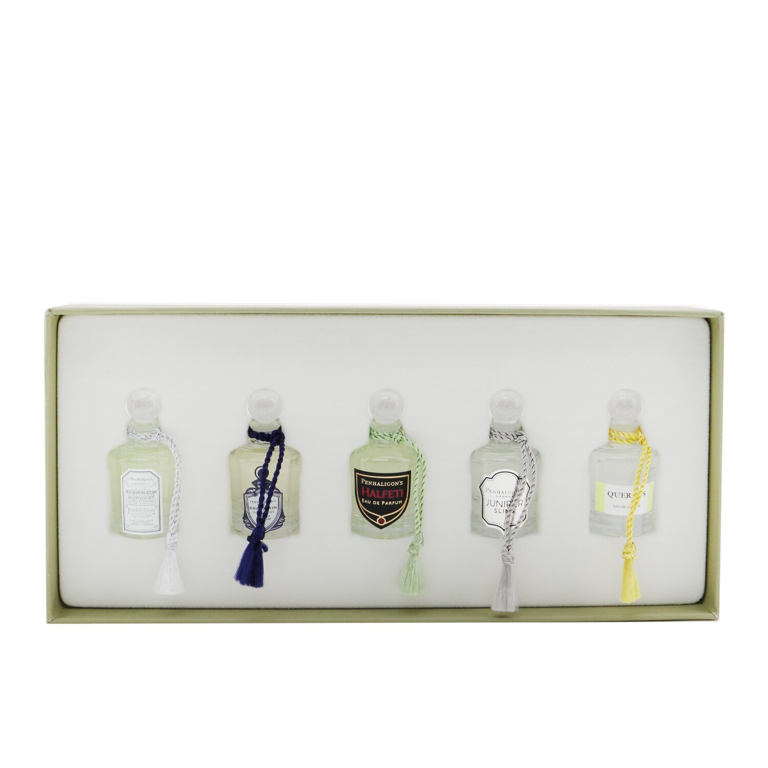 Penhaligon's Gentlemen's Fragrance Collection: Blenheim Bouquet, Endymion, Halfeti, Juniper Sling, Quercus 5x5ml/0.17oz