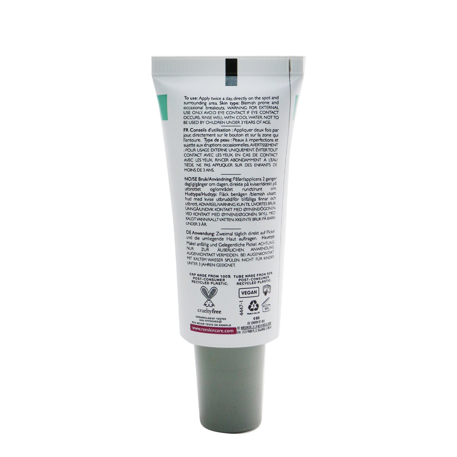 Ren Clearcalm Non-Drying Spot Treatment 15ml/0.5oz