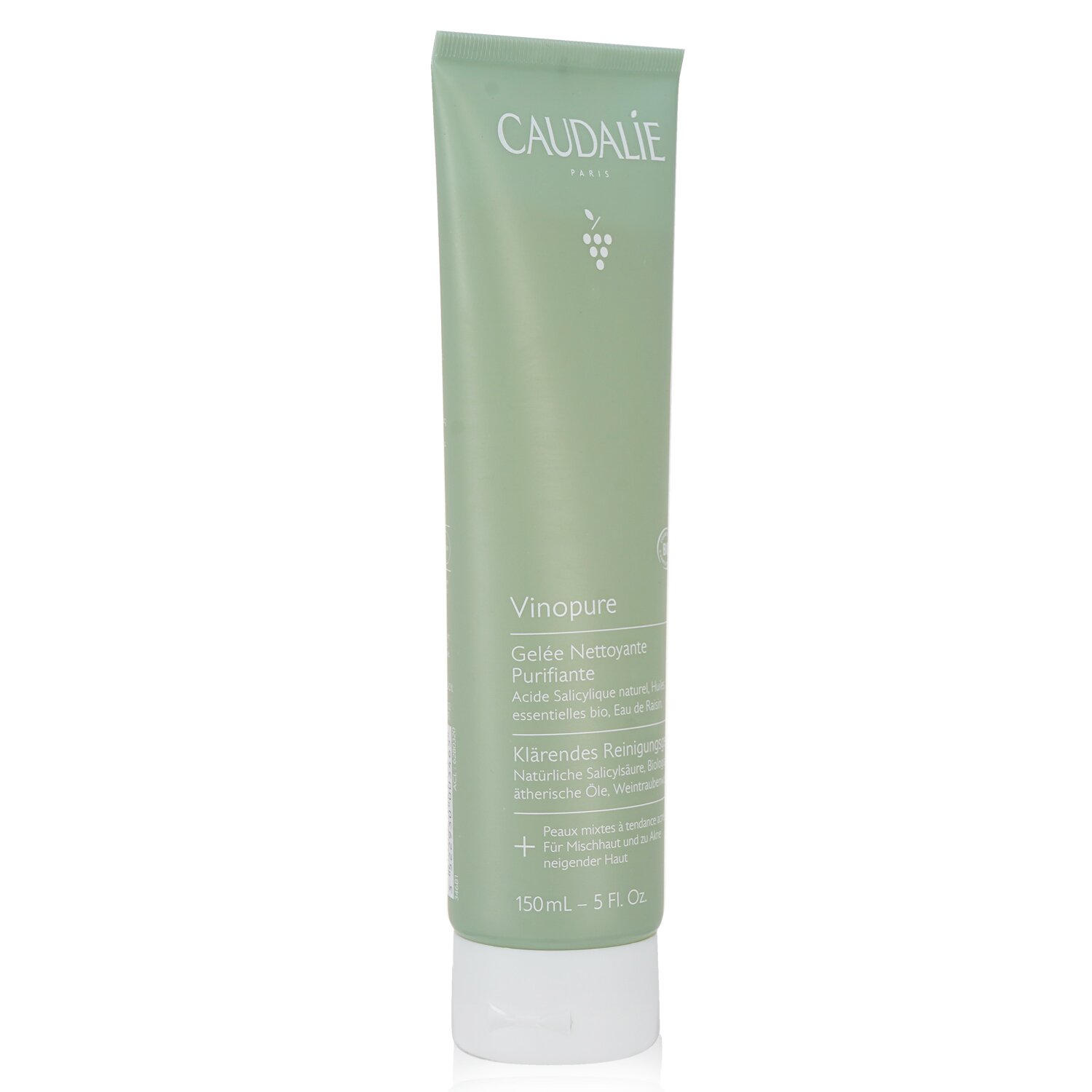 Caudalie Vinopure Purifying Gel Cleanser - สำหรับผิวผสมถึงเป็นสิวง่าย 150ml/5oz