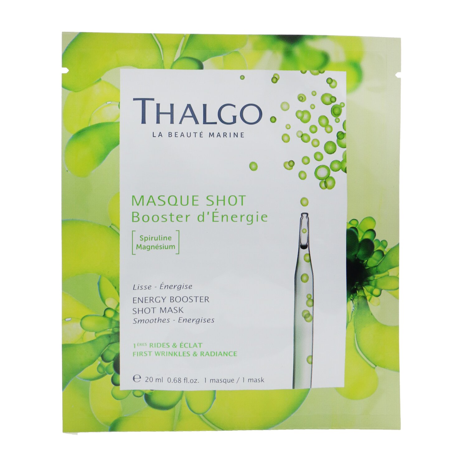 Thalgo  岱蔻兒 Masque Shot 煥能補水面膜 20ml/0.68oz