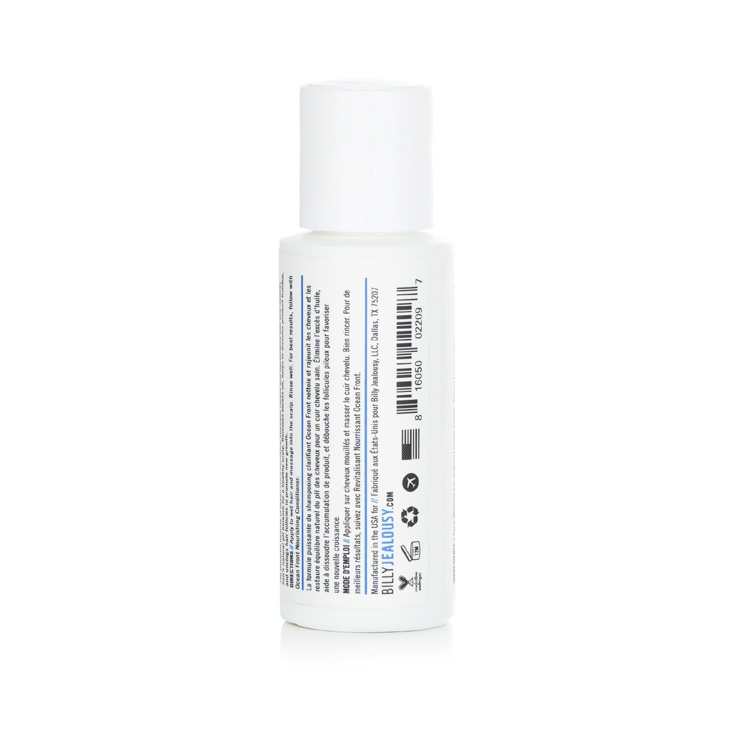 Billy Jealousy 比利傑勒斯  海濱淨化洗髮露 60ml/2oz
