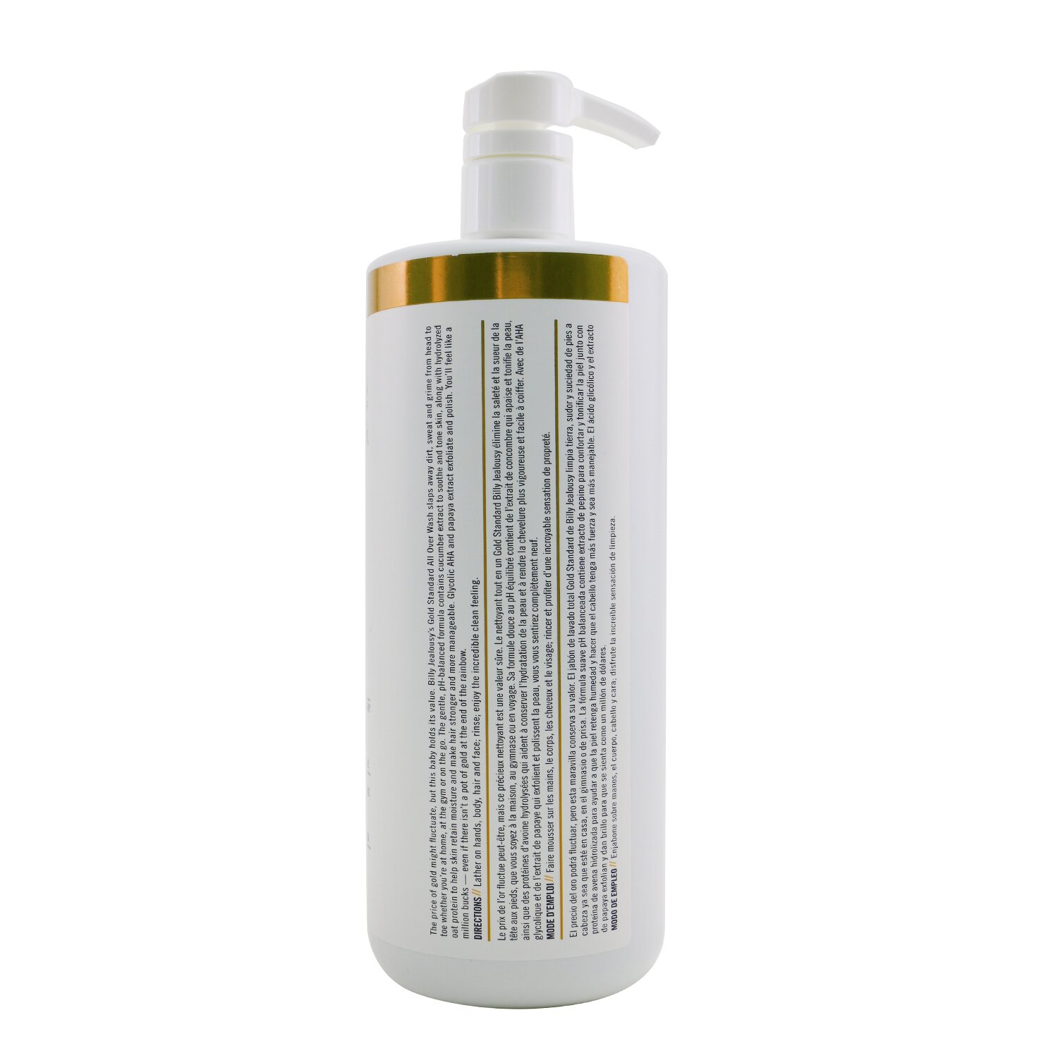 Billy Jealousy Gold Standard All Over Wash 1000ml/33.8oz