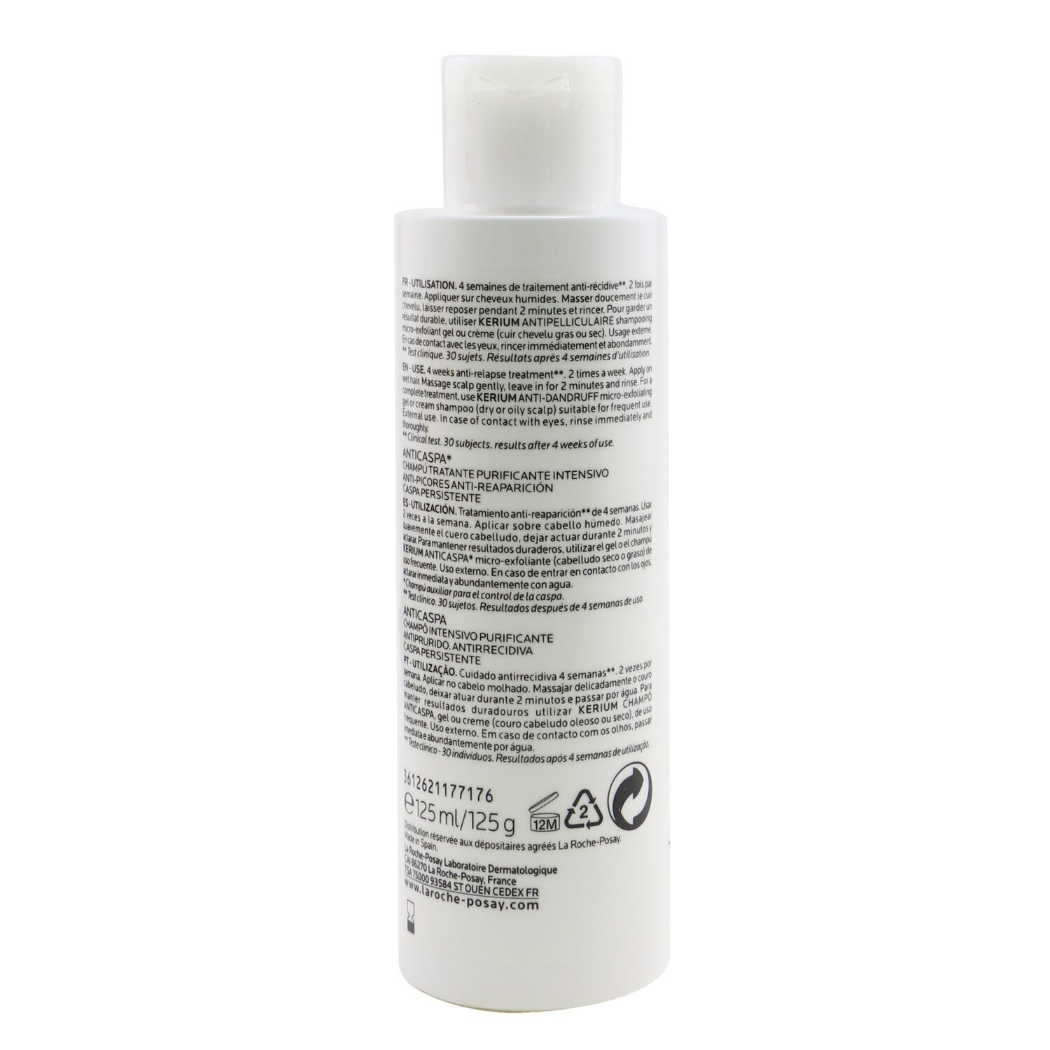 La Roche Posay Kerium DS Anti-Dandruff Intensive Shampoo (Unboxed) 125ml/4oz