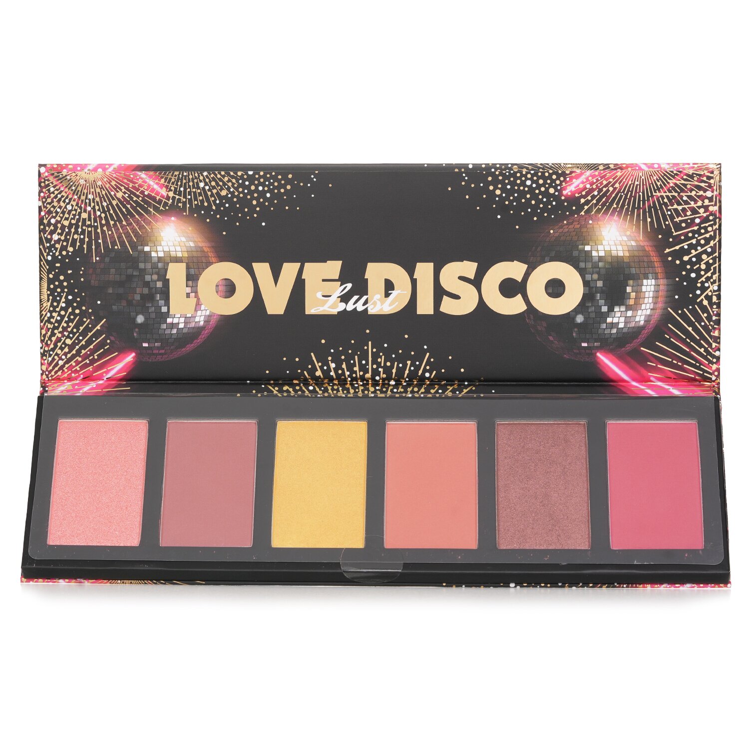 NYX Love Lust Disco Blush Palette (6x Blush) 6x5g/0.17oz