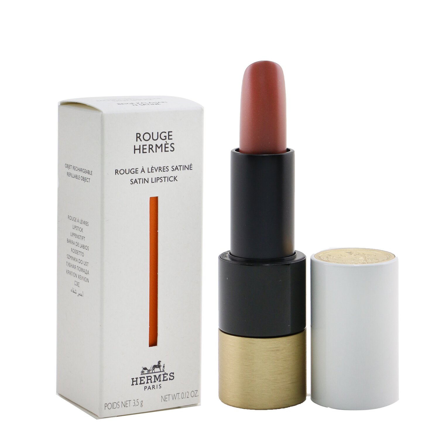 Hermes Rouge Hermes Satin Lipstick 3.5g/0.12oz