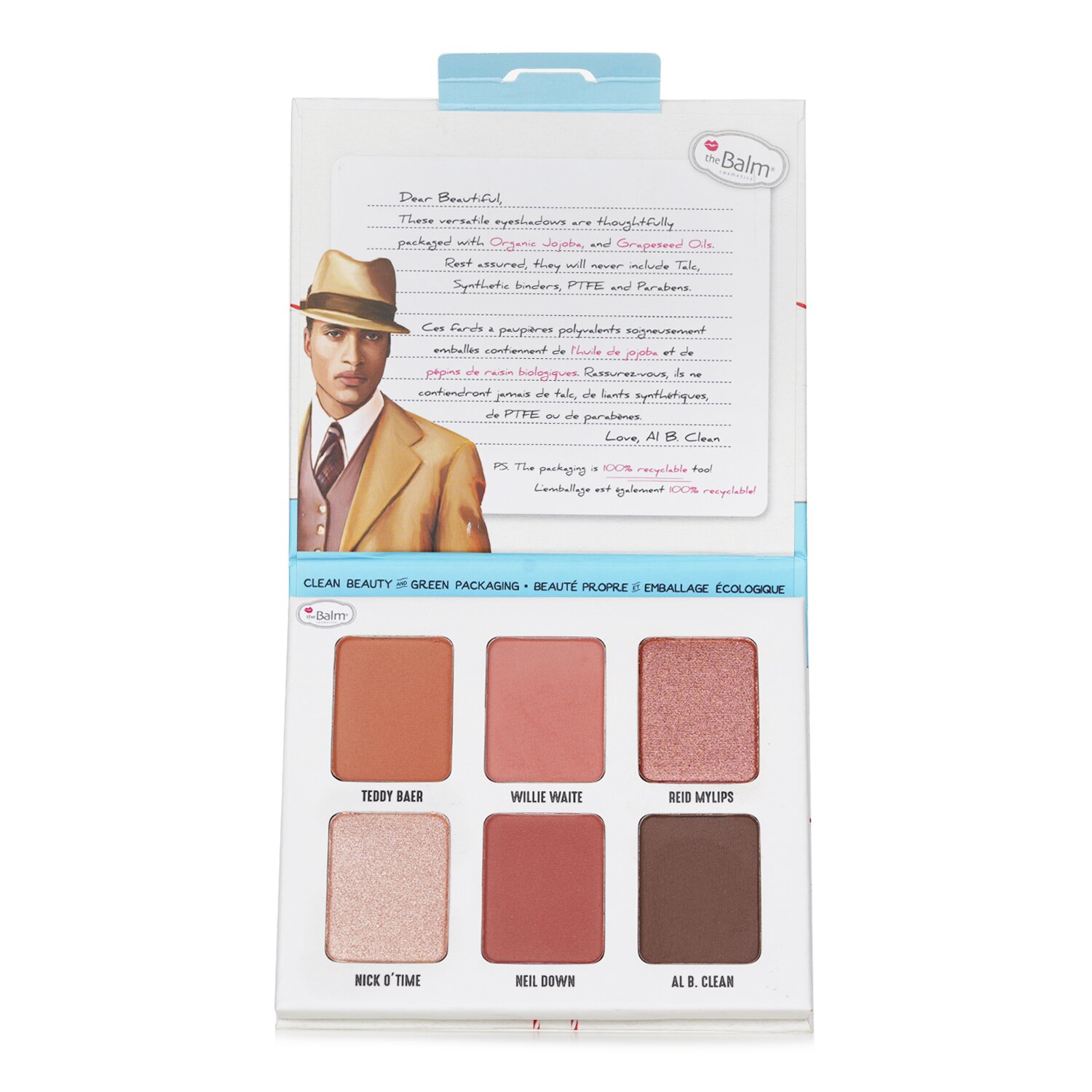 TheBalm Male Order Eyeshadow Palette (6x Eyeshadow) 13.2g/0.46oz