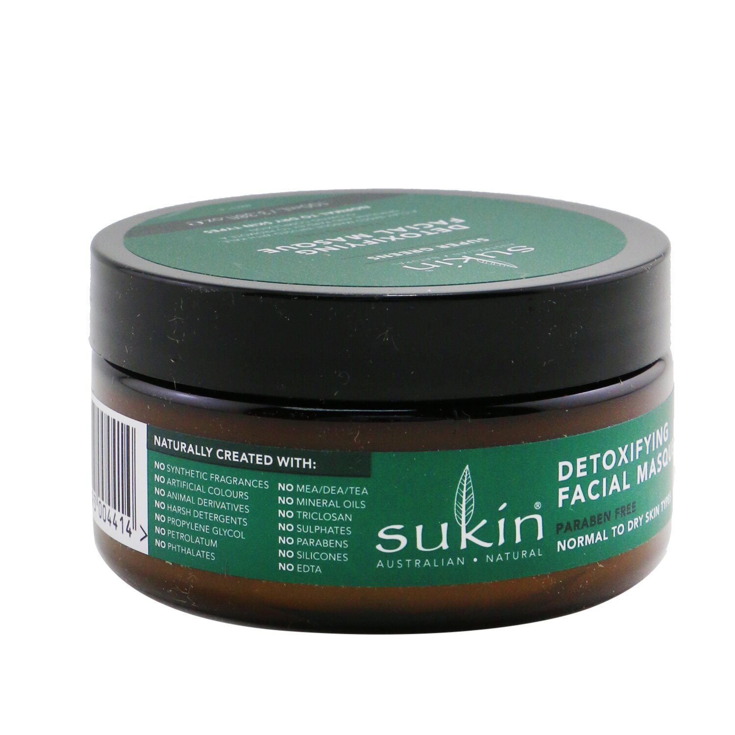 Sukin Super Greens Mascarilla Facial Desintoxicante (Piel Normal a Seca) 100ml/3.38oz