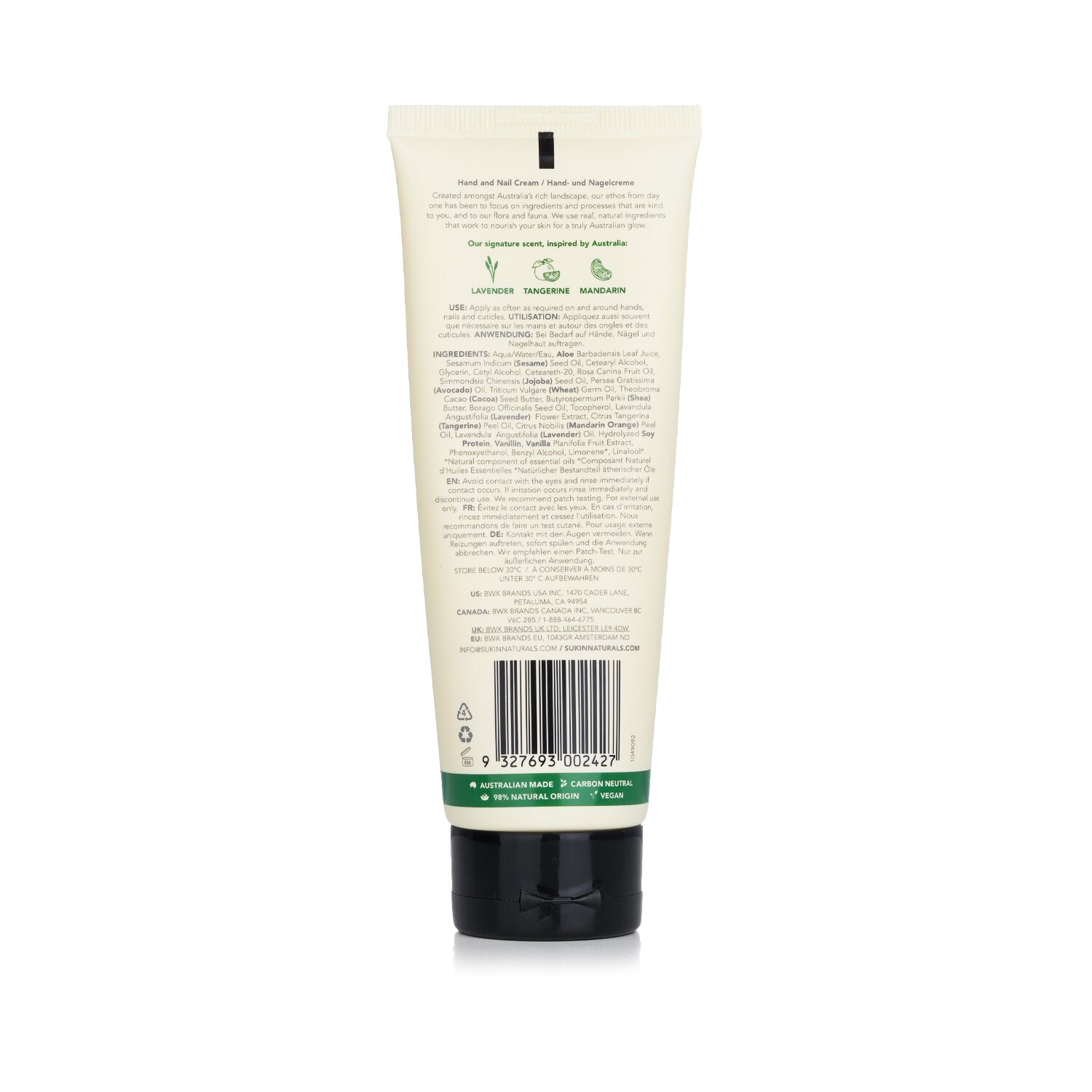 Sukin Signature Crema de Manos & Uñas (Todo Tipo de Piel) 125ml/4.23oz
