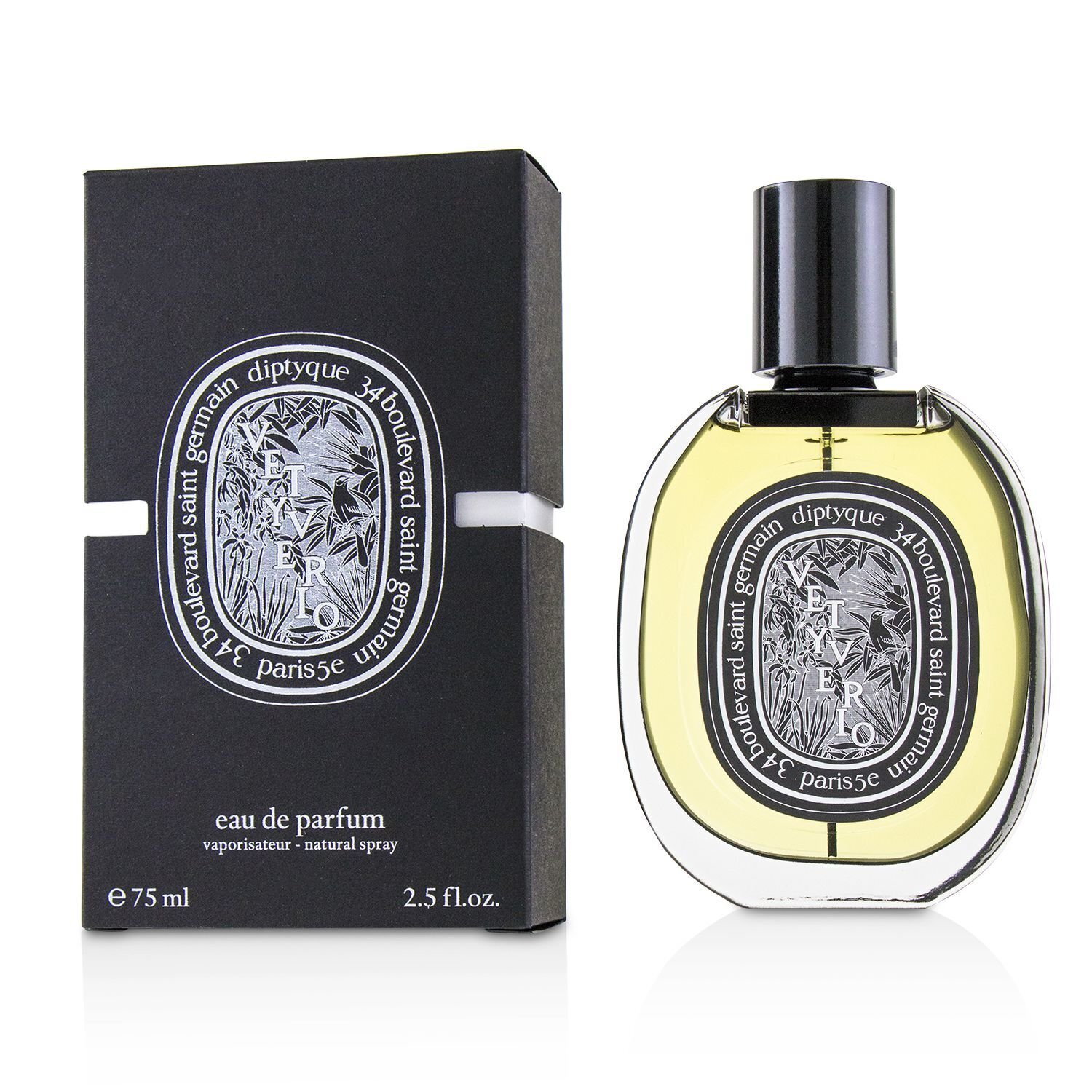Diptyque Vetyverio Парфюмированная Вода Спрей 75ml/2.5oz