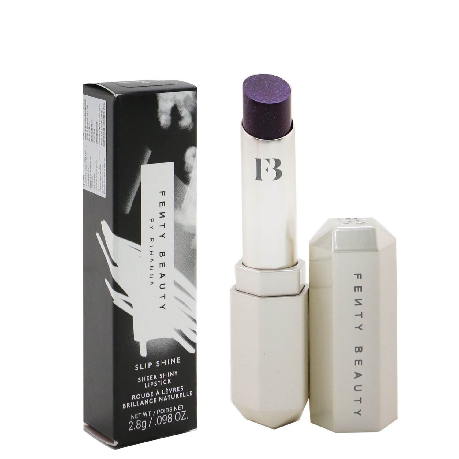 Fenty Beauty by Rihanna Slip Shine Sheer Shiny Lipstick 2.8g/0.098oz