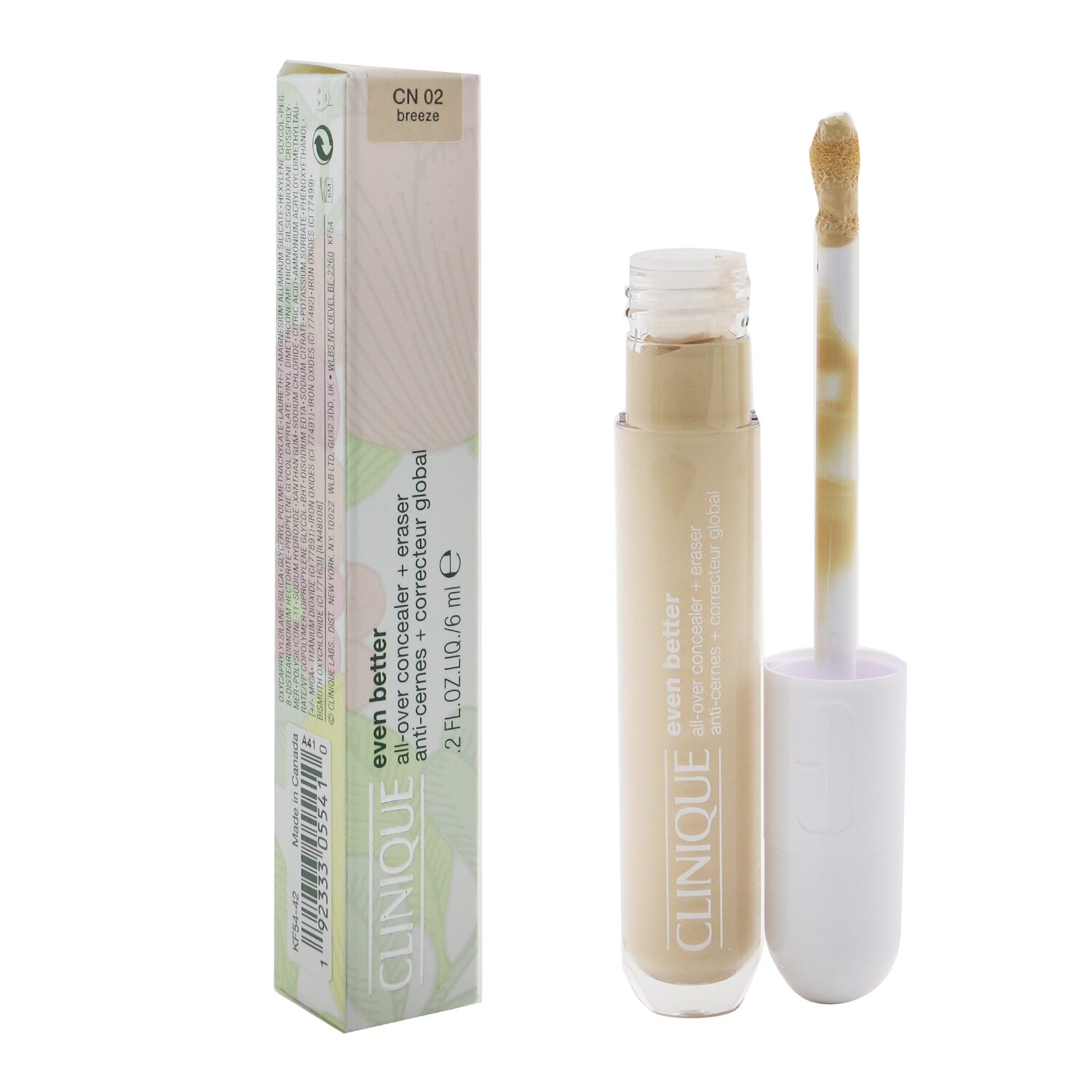 Clinique Even Better All Over Concealer + Eraser 6ml/0.2oz