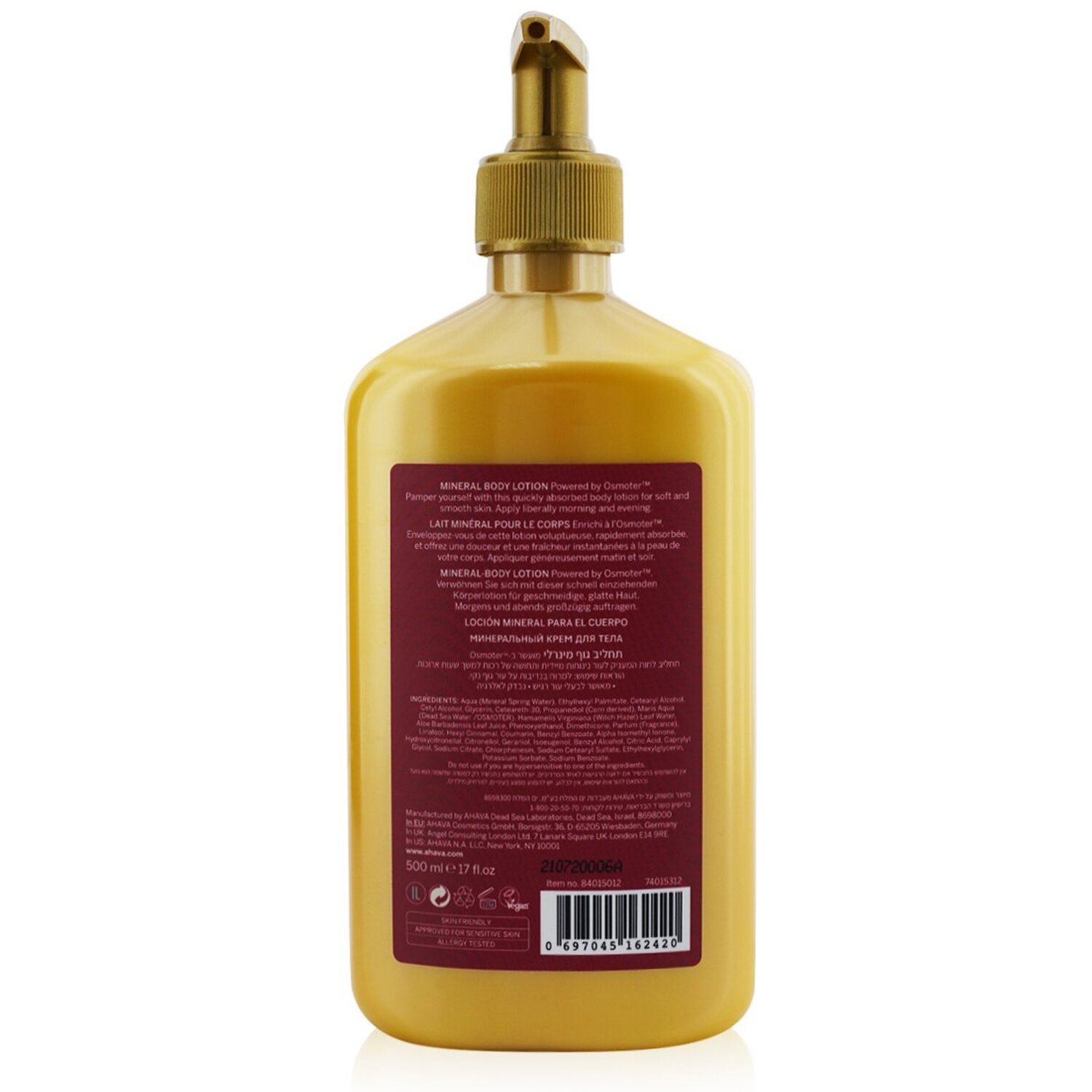Ahava The Power Of Love Mineral Body Lotion (Limited Edition) 500ml/17oz