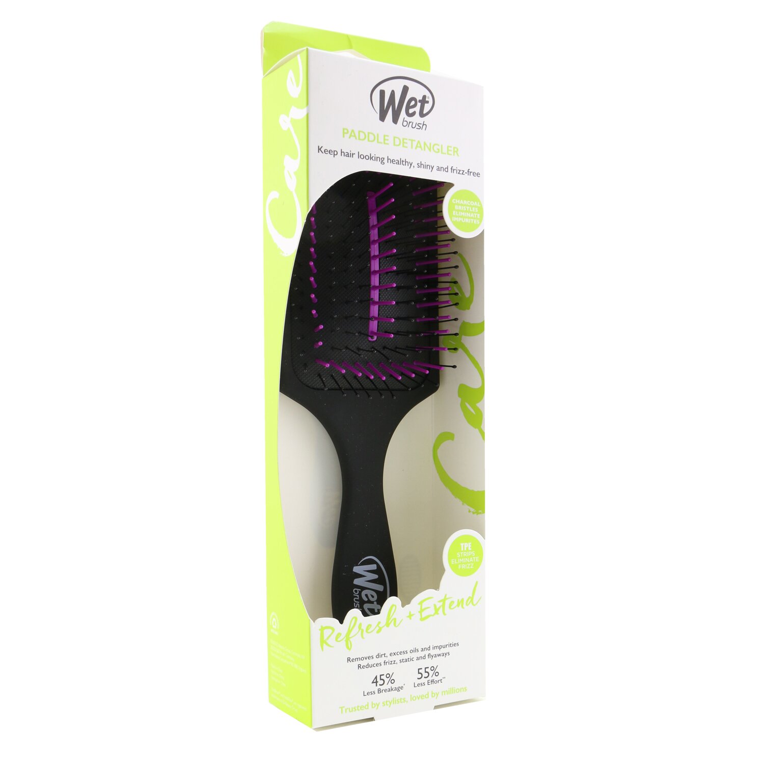 Wet Brush Квадратная Щетка для Волос с Углем 1pc