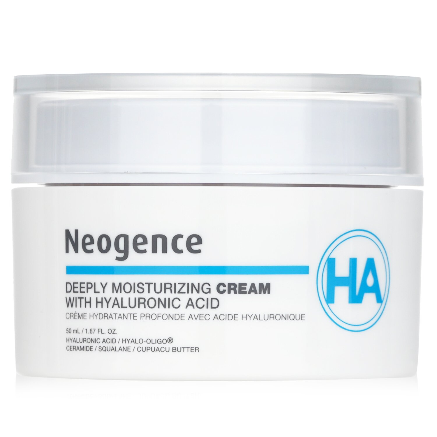 Neogence HA - Deeply Moisturizing Cream With Hyaluronic Acid 50ml/1.67oz