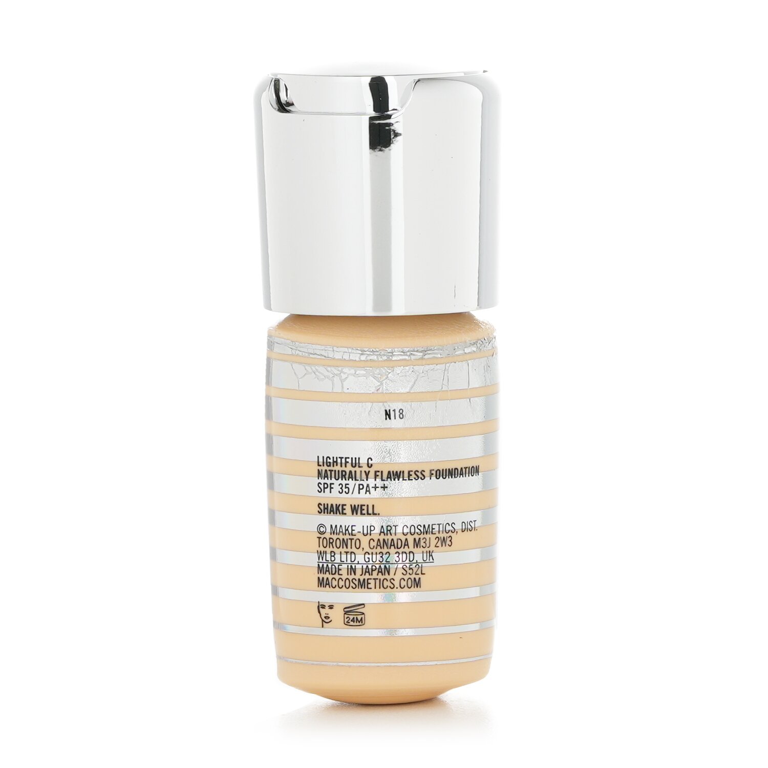 MAC Lightful C Naturally Flawless Foundation SPF 35 30ml/1oz
