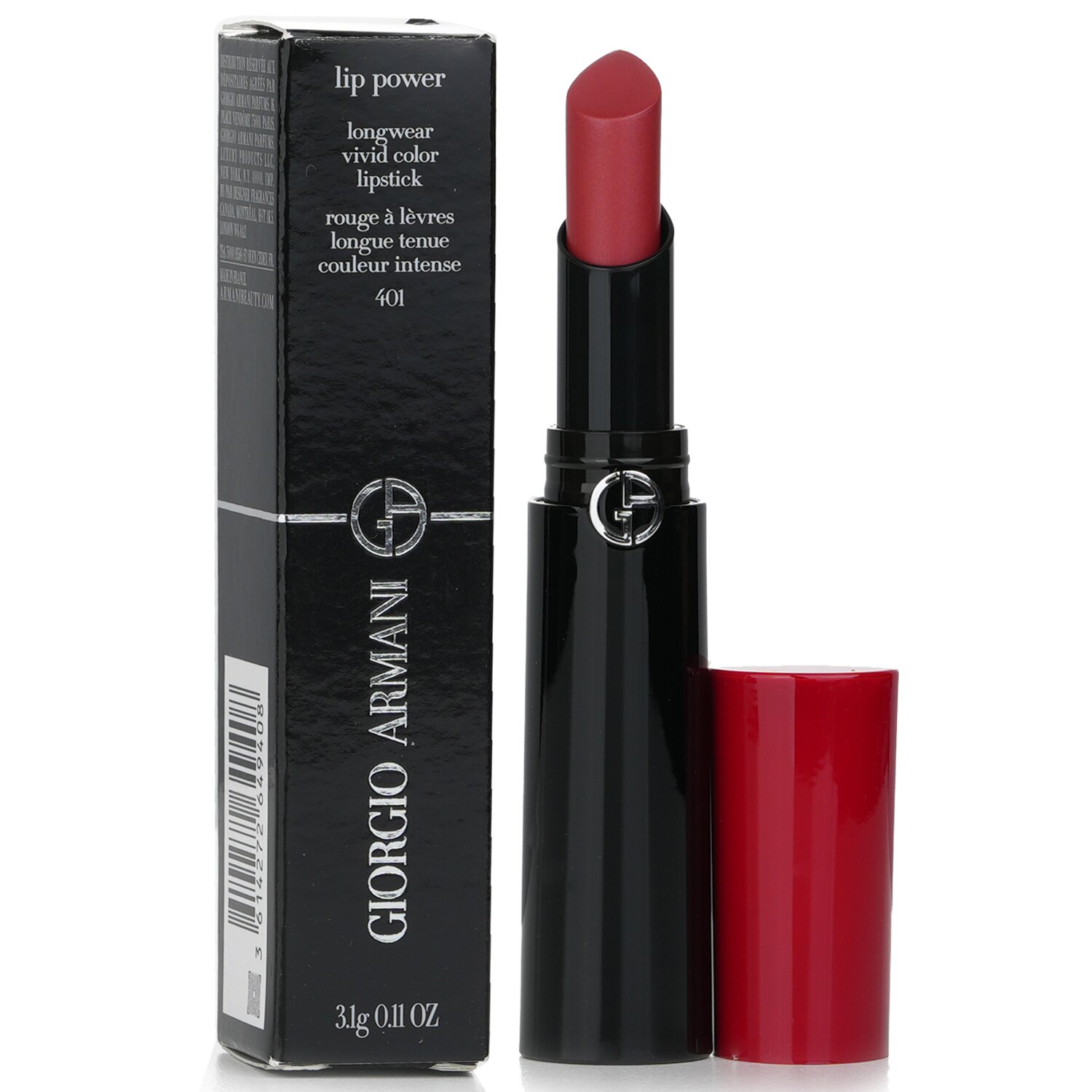 Giorgio Armani Lip Power Longwear Vivid Color Lipstick 3.1g/0.11oz