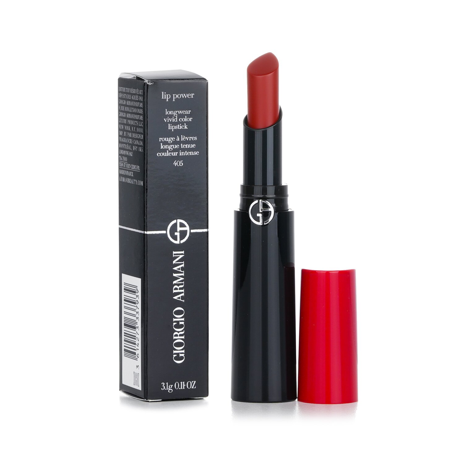 Giorgio Armani Lip Power Longwear Vivid Color Lipstick 3.1g/0.11oz