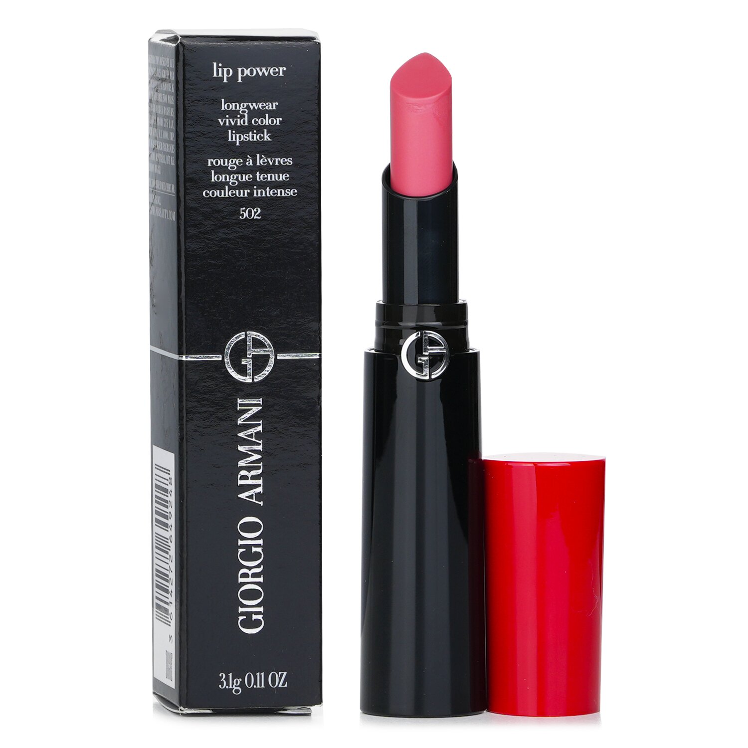 Giorgio Armani Lip Power Longwear Vivid Color Lipstick 3.1g/0.11oz