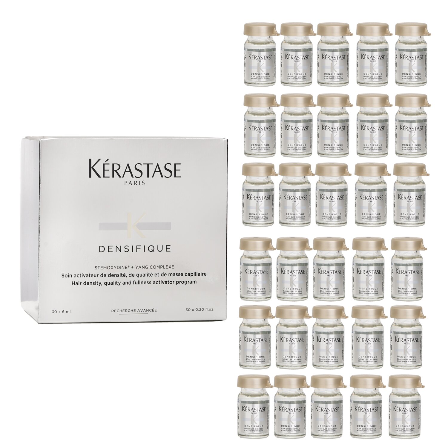 Kerastase Densifique Hair Density, Quality and Fullness Activator Programme 30x6ml/0.2oz