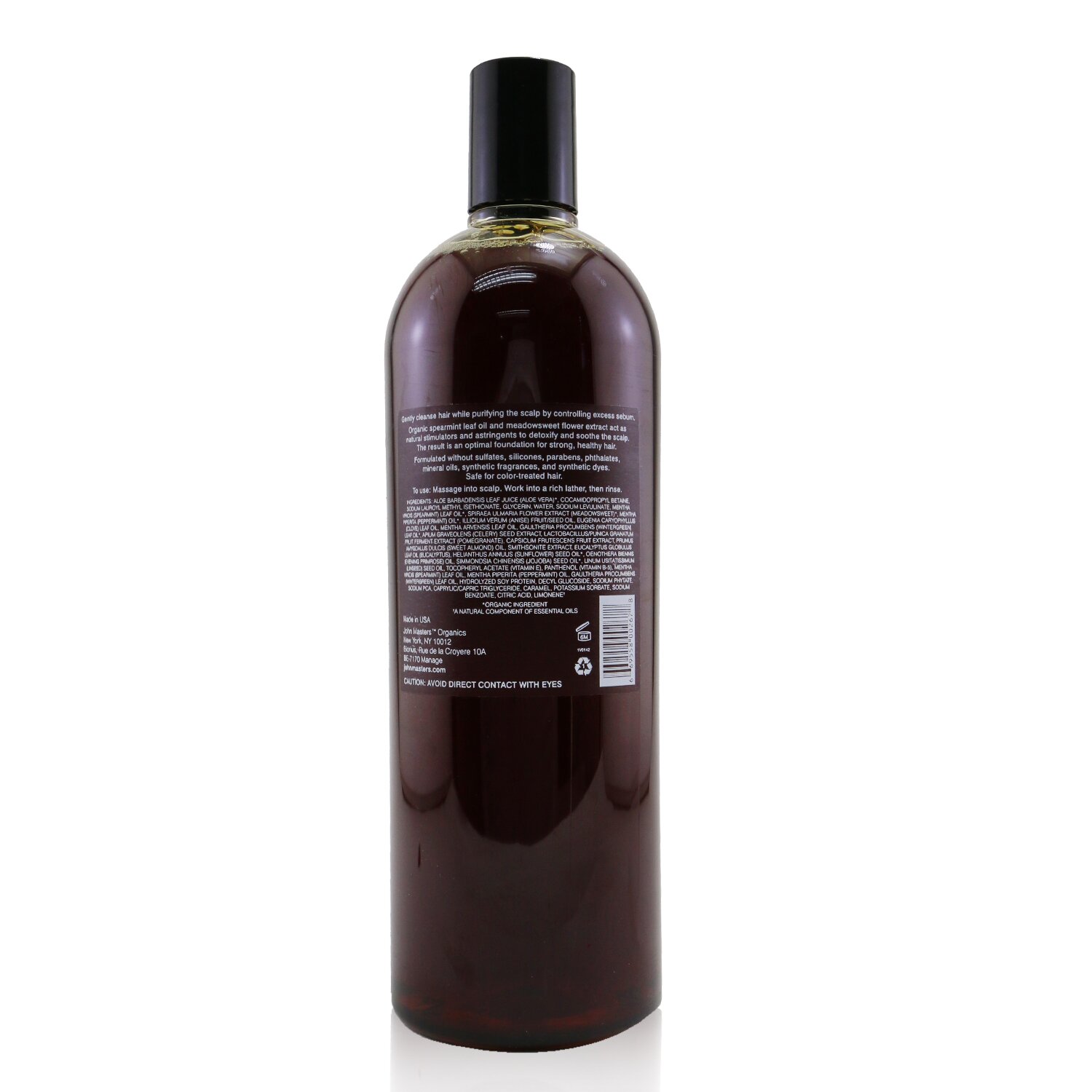 John Masters Organics Scalp Stimulating Shampoo with Spearmint & Meadowsweet (Salon Size) 1000ml/33.8oz