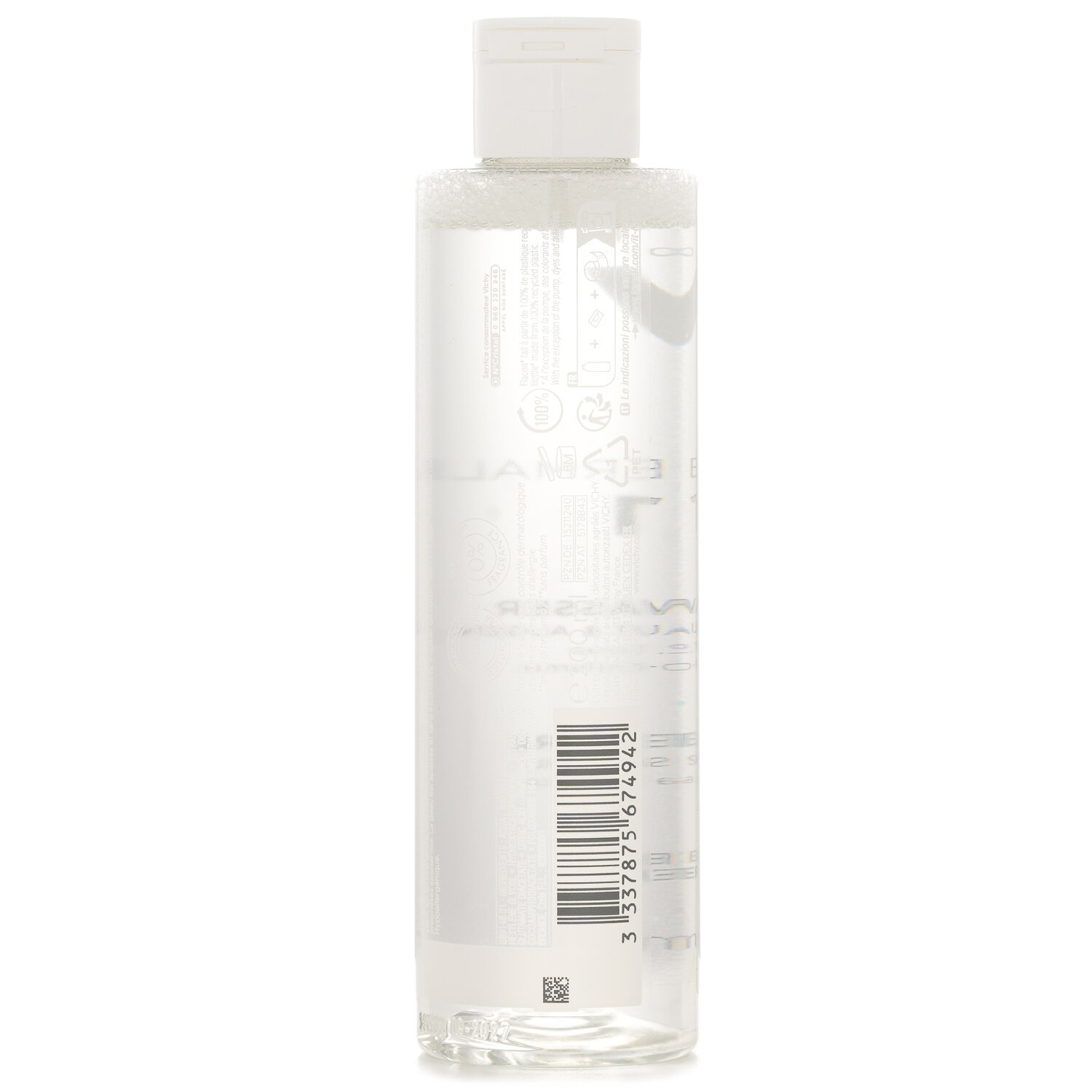 Vichy Purete Thermale Mineral Micellar Water - For Sensitive Skin(Random Packaging) 200ml/6.7oz